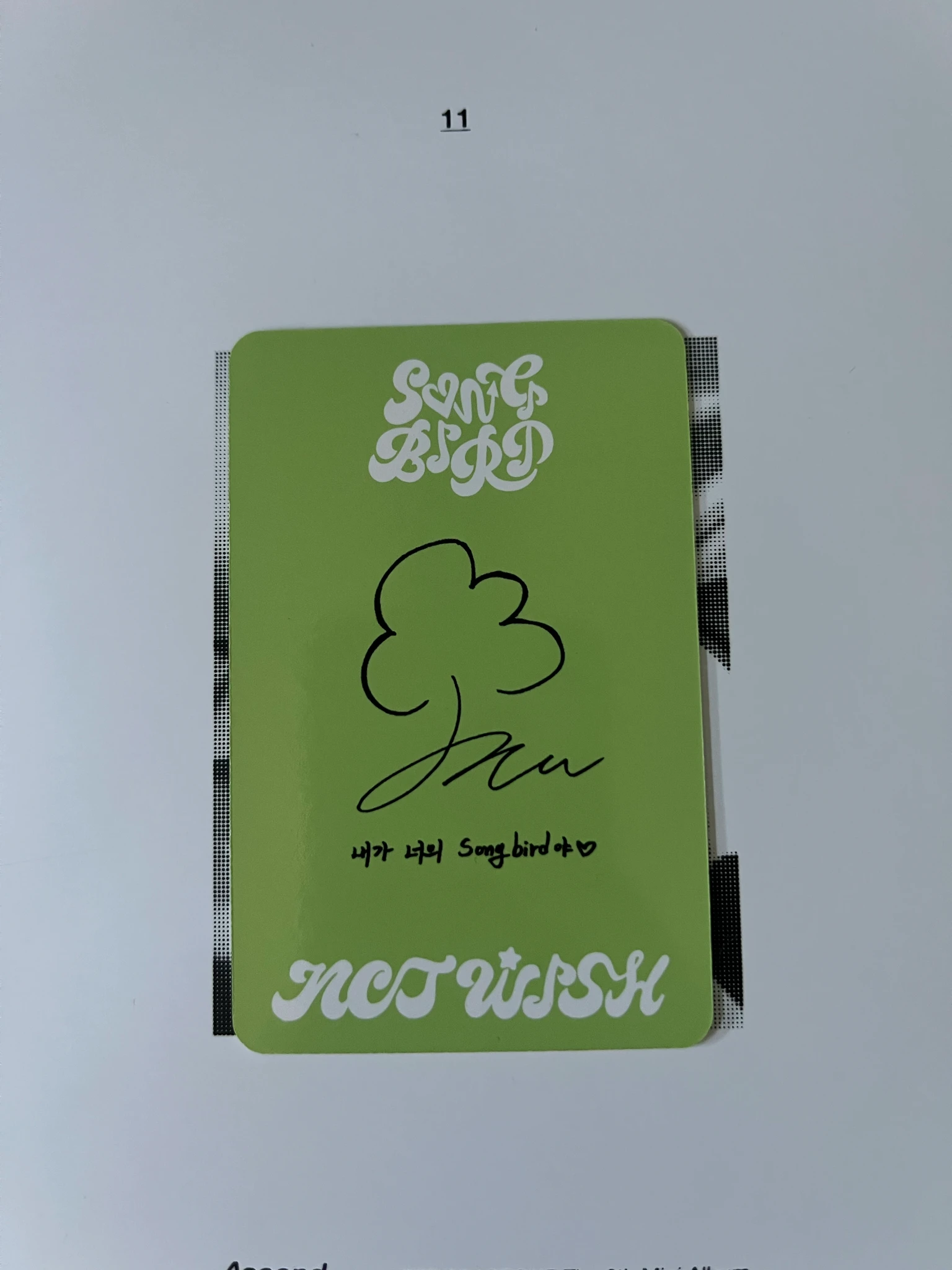 NCT WISH Jaehee NCT Wish - Jaehee - Songbird Album listing photo 2