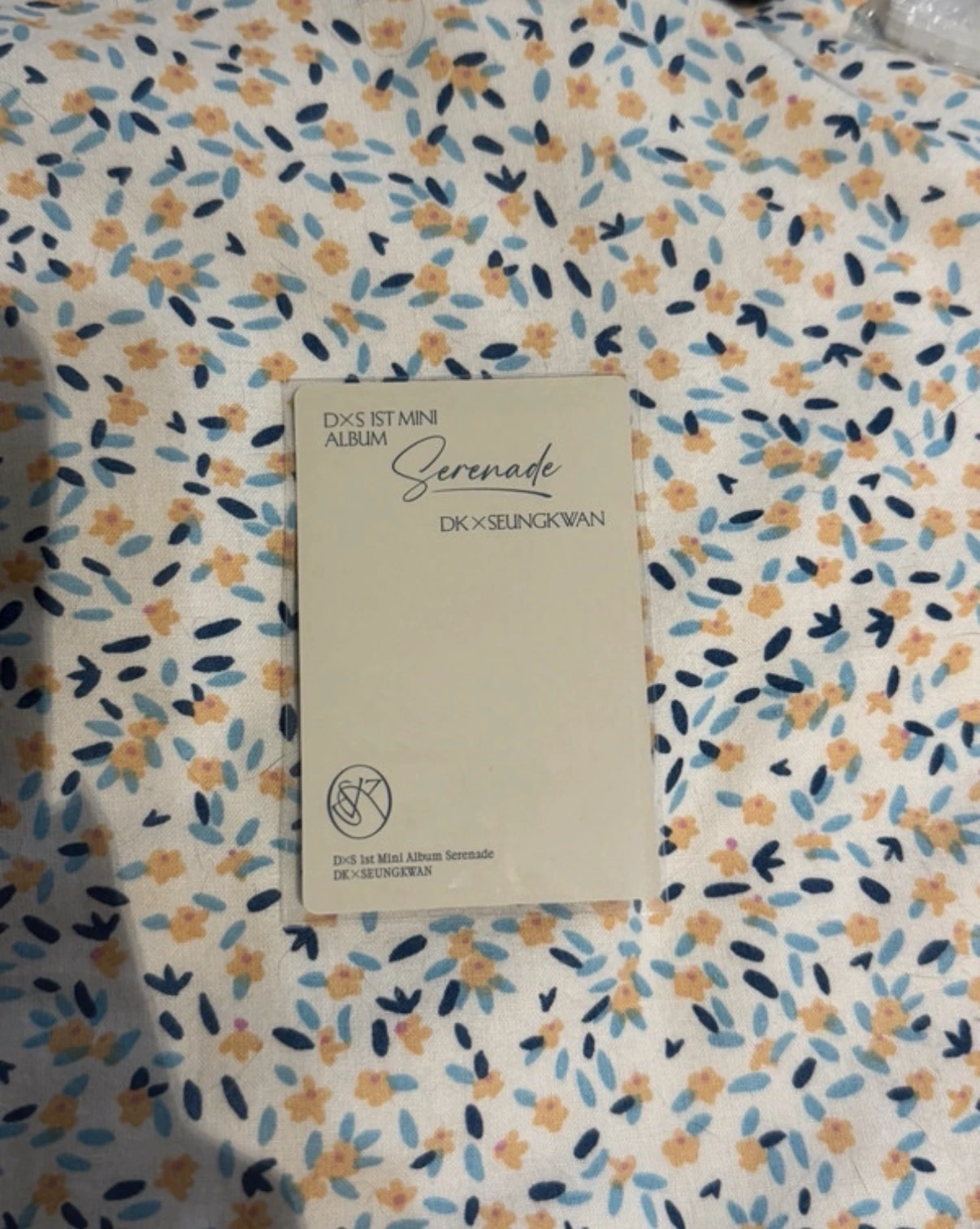 SEVENTEEN Seungkwan SEVENTEEN - Seungkwan - Serenade Album album photocard compact version listing photo 2