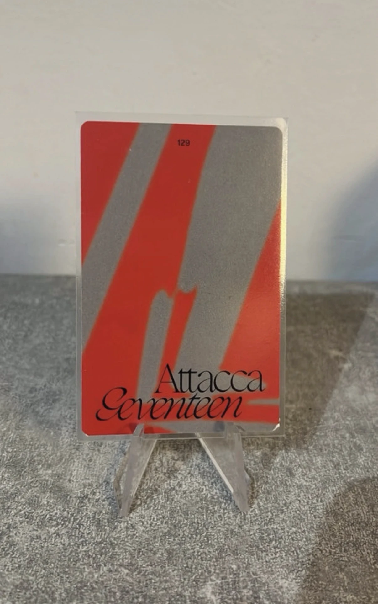 SEVENTEEN DK SEVENTEEN - DK - Attacca Album album photocard carat version listing photo 2