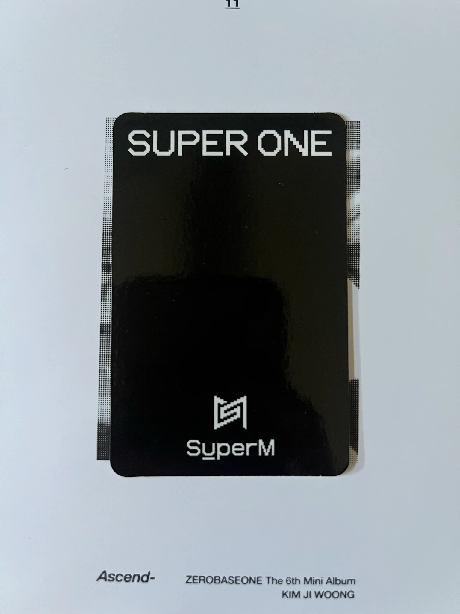 SuperM SuperM - Super One Album album photocard listing photo 2