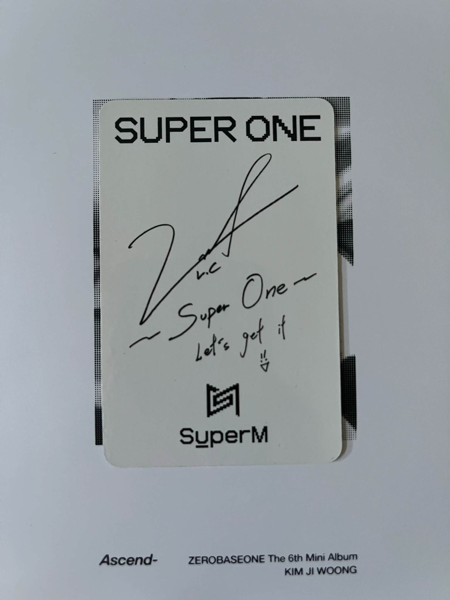 SuperM Lucas SuperM - Lucas  - Super One Album listing photo 2