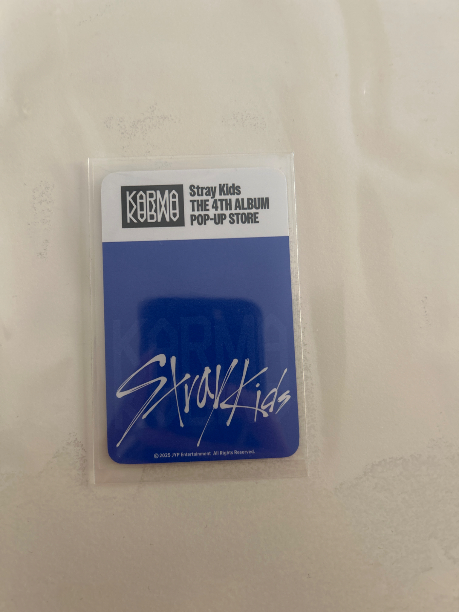 Stray Kids Stray Kids - Changbin & Lee Know - KARMA Pop-Up Store Event soundwave lucky draw round 2 pop-up store listing photo 2