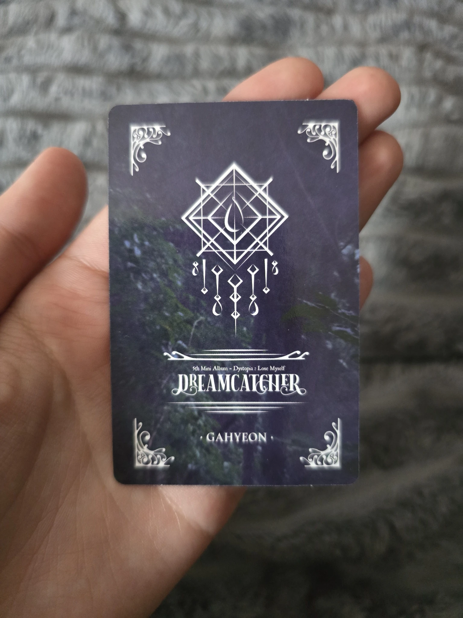 Dreamcatcher Gahyun Dreamcatcher - Gahyun - Dystopia : Lose Myself Album album photocard korean album S version H version E version listing photo 2