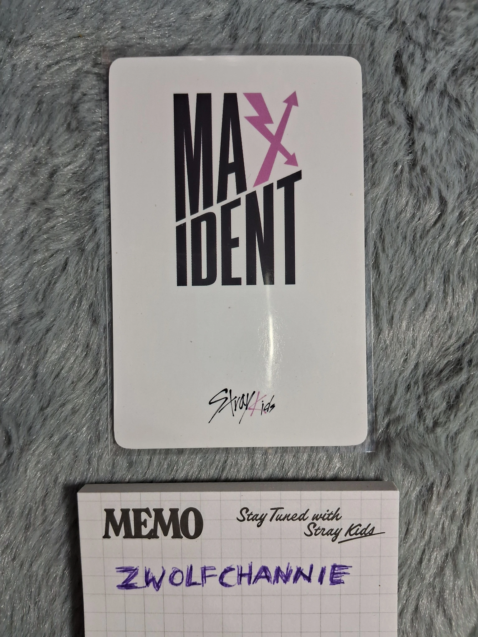 Stray Kids Bang Chan Stray Kids - Bang Chan - Maxident Album musicplant holographic (hologram) pre-order benefit (pob) listing photo 2