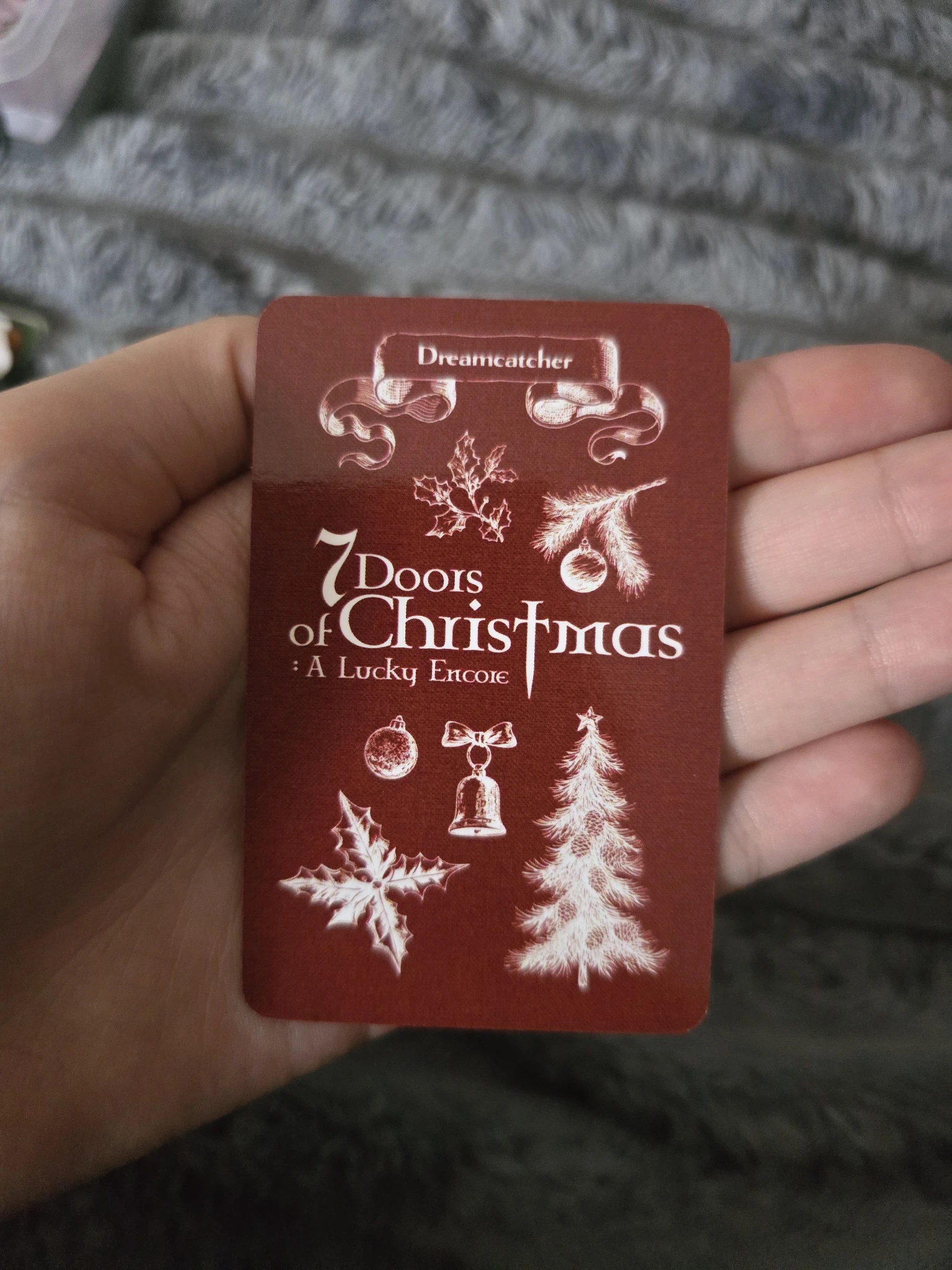 Dreamcatcher Gahyun Dreamcatcher - Gahyun - 7 Doors of Christmas: A Lucky Encore Event merch photocard photo binder photocard set listing photo 2
