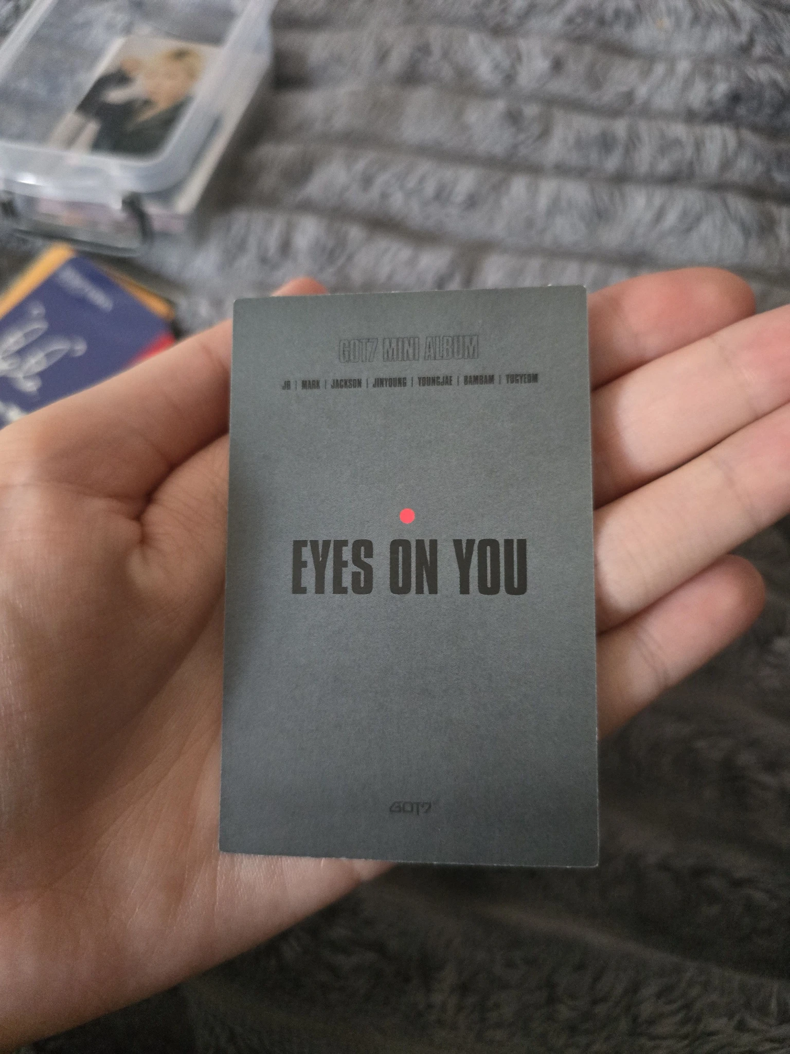 GOT7 Jay B GOT7 - Jay B - Eyes On You Album special card album photocard listing photo 2