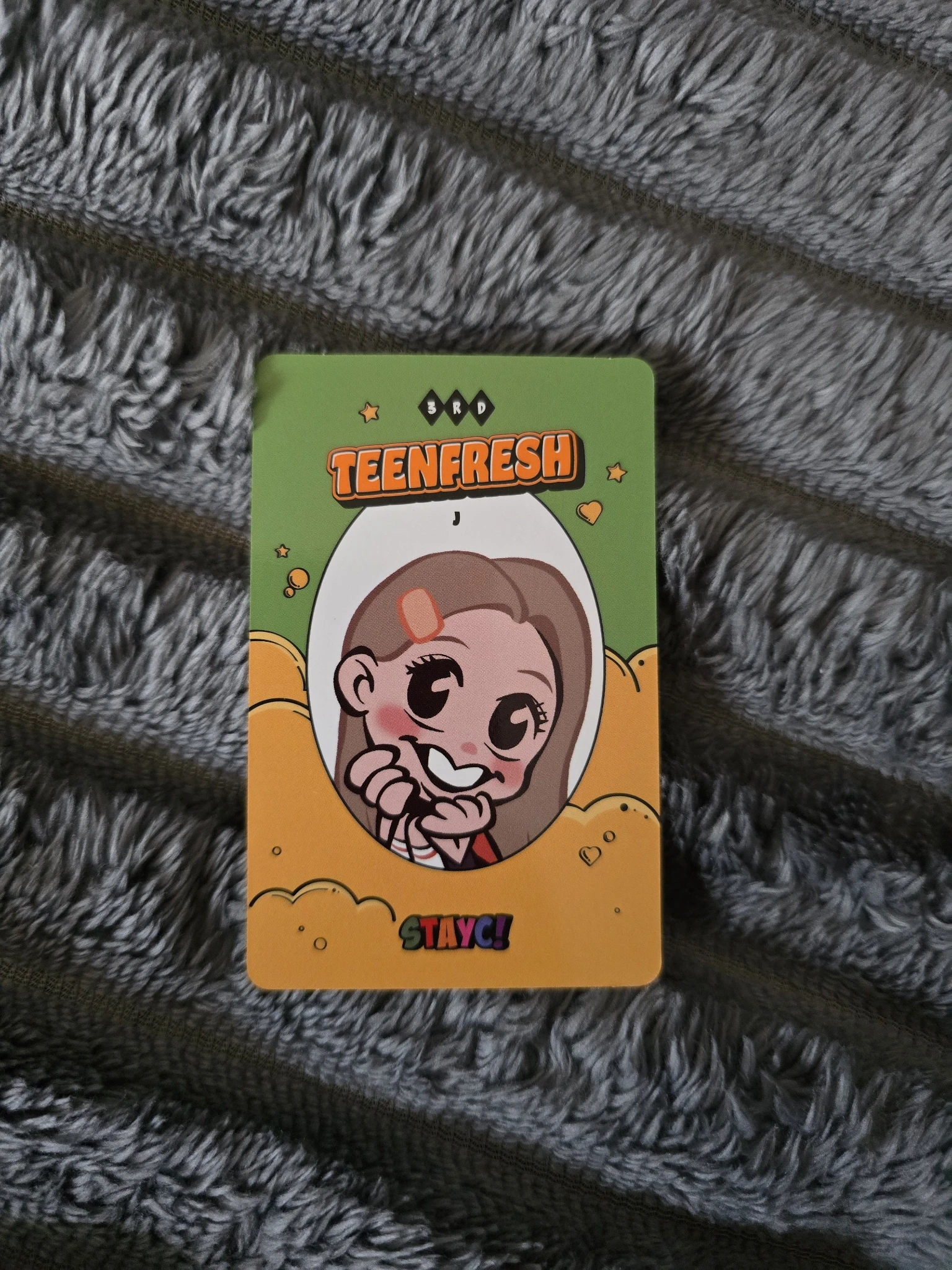 STAYC J STAYC - J - TEENFRESH Album arcade ver album photocard listing photo 2