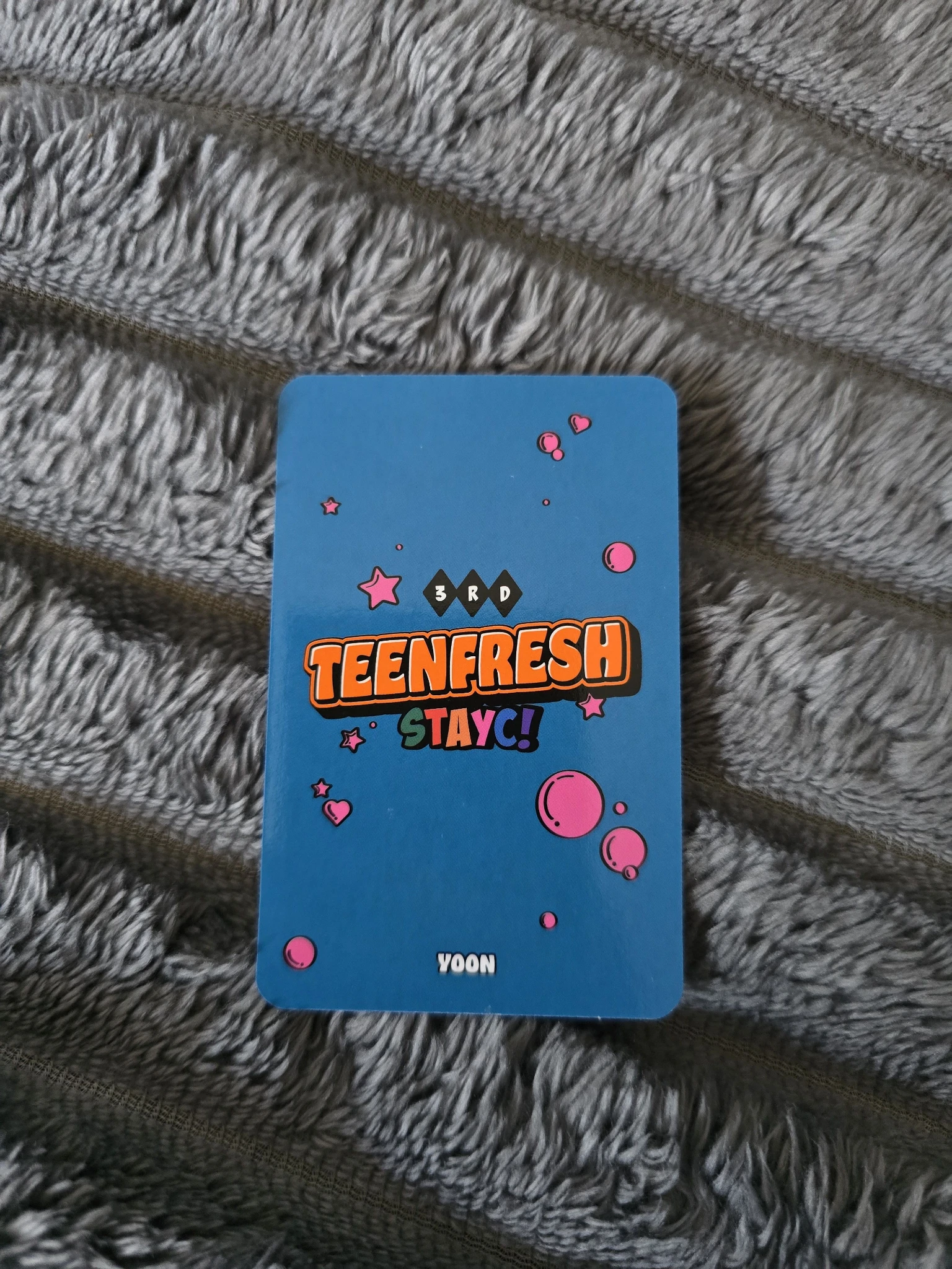 STAYC Yoon STAYC - Yoon - TEENFRESH Album album photocard digipack version A version listing photo 2