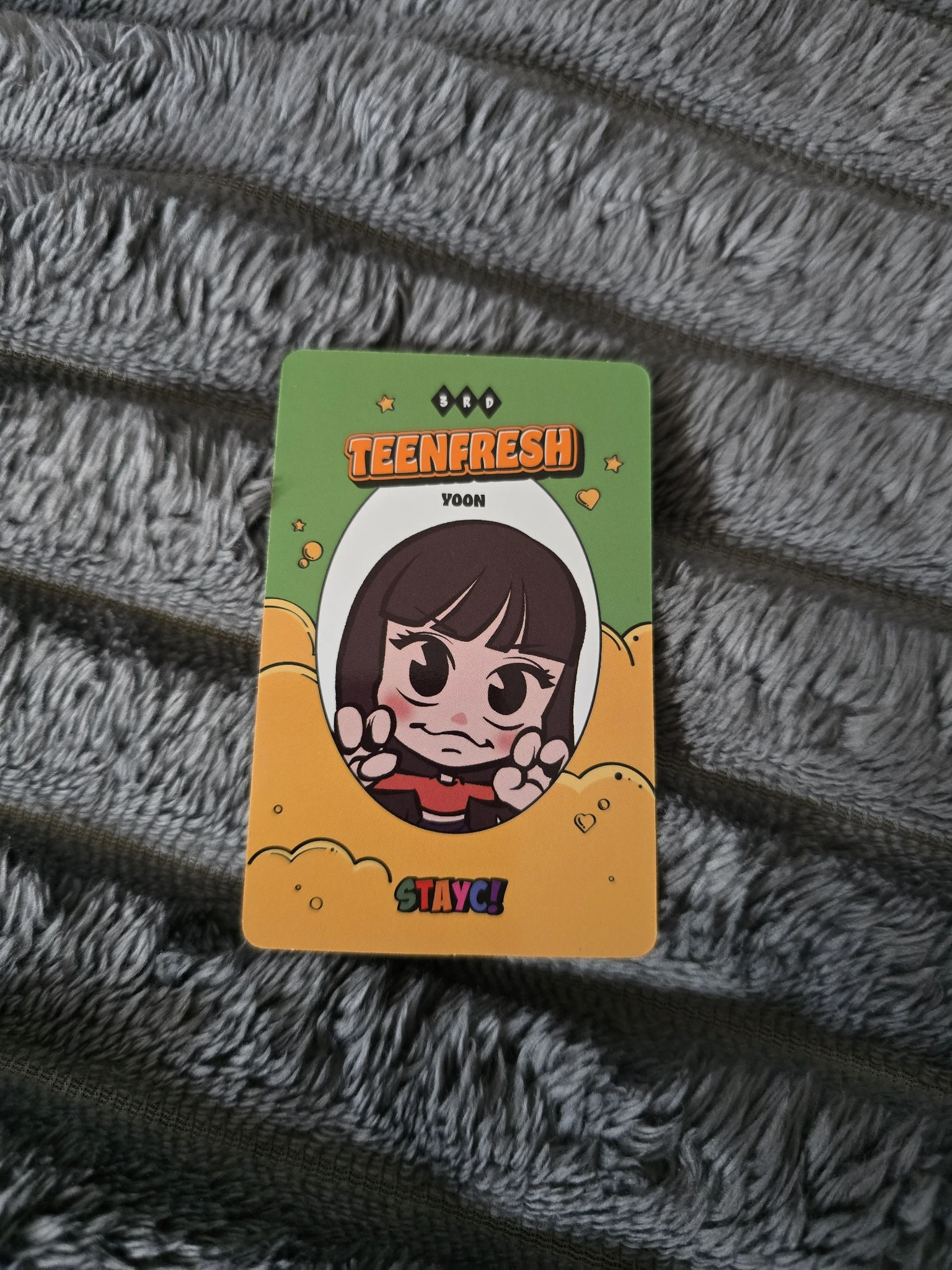 STAYC Yoon STAYC - Yoon - TEENFRESH Album arcade ver album photocard listing photo 2