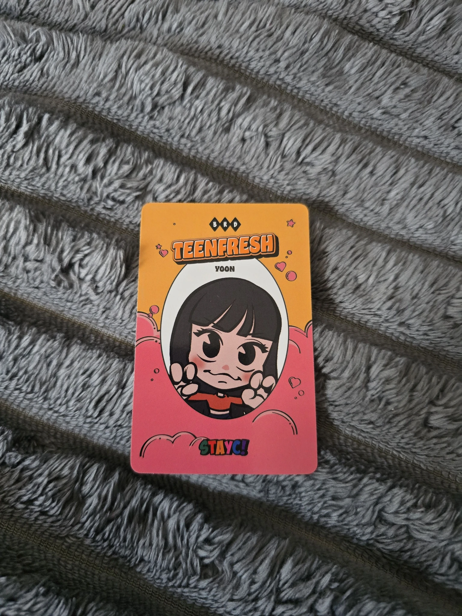 STAYC Yoon STAYC - Yoon - TEENFRESH Album bubble ver album photocard listing photo 2