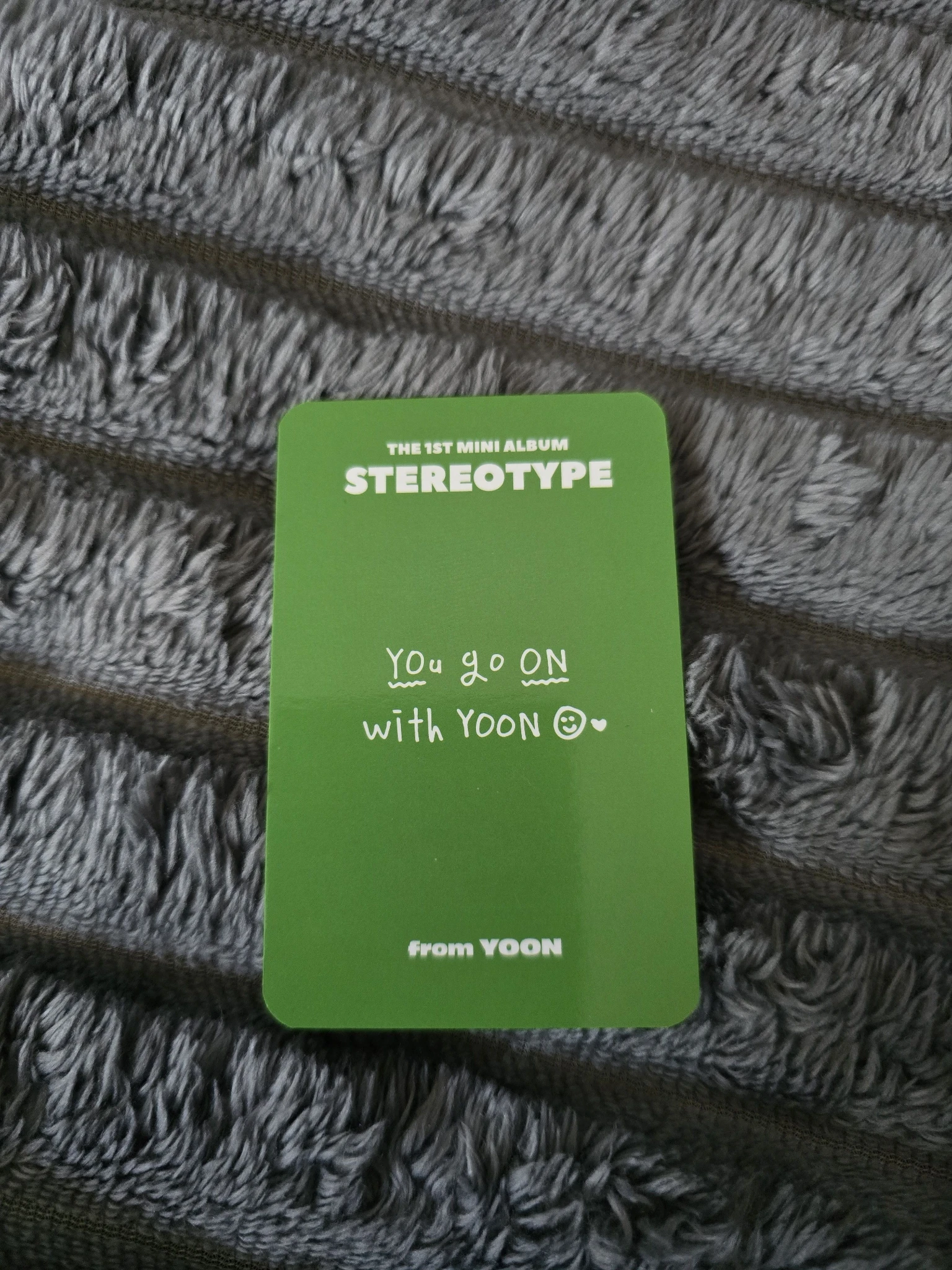 STAYC Yoon STAYC - STEREOTYPE Album apple music pre-order benefit (pob) listing photo 2