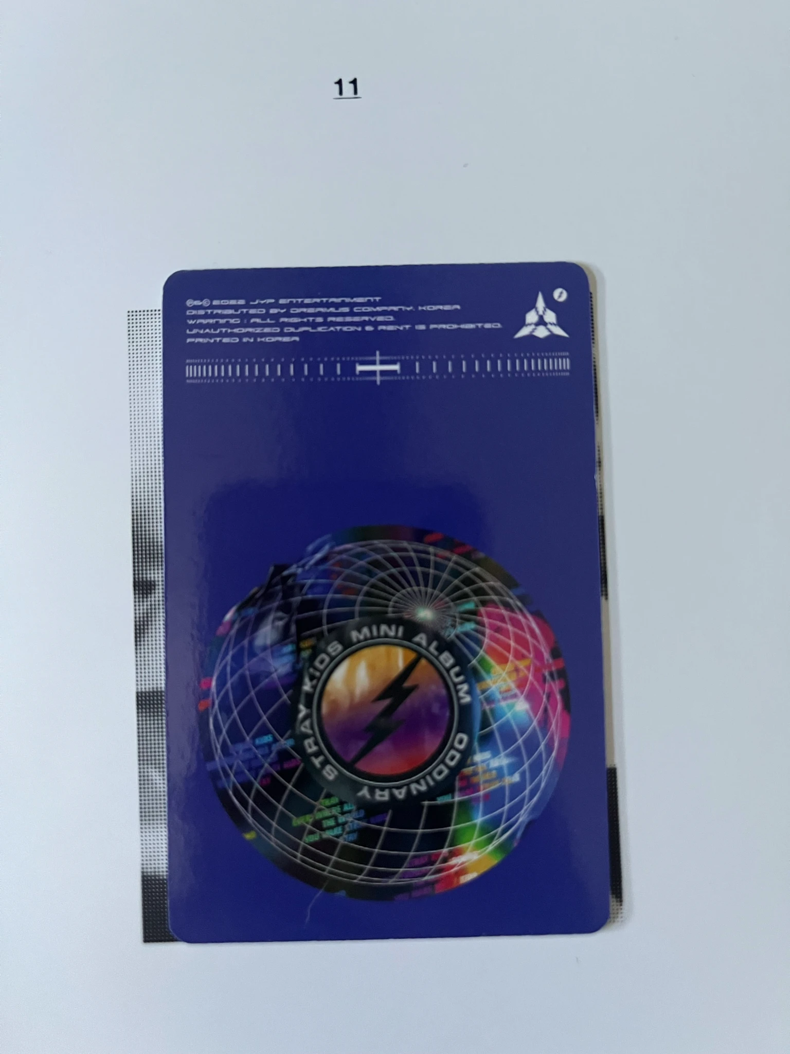 Stray Kids Stray Kids - Felix & Changbin - Oddinary Album album photocard pre-order benefit Trading card listing photo 2