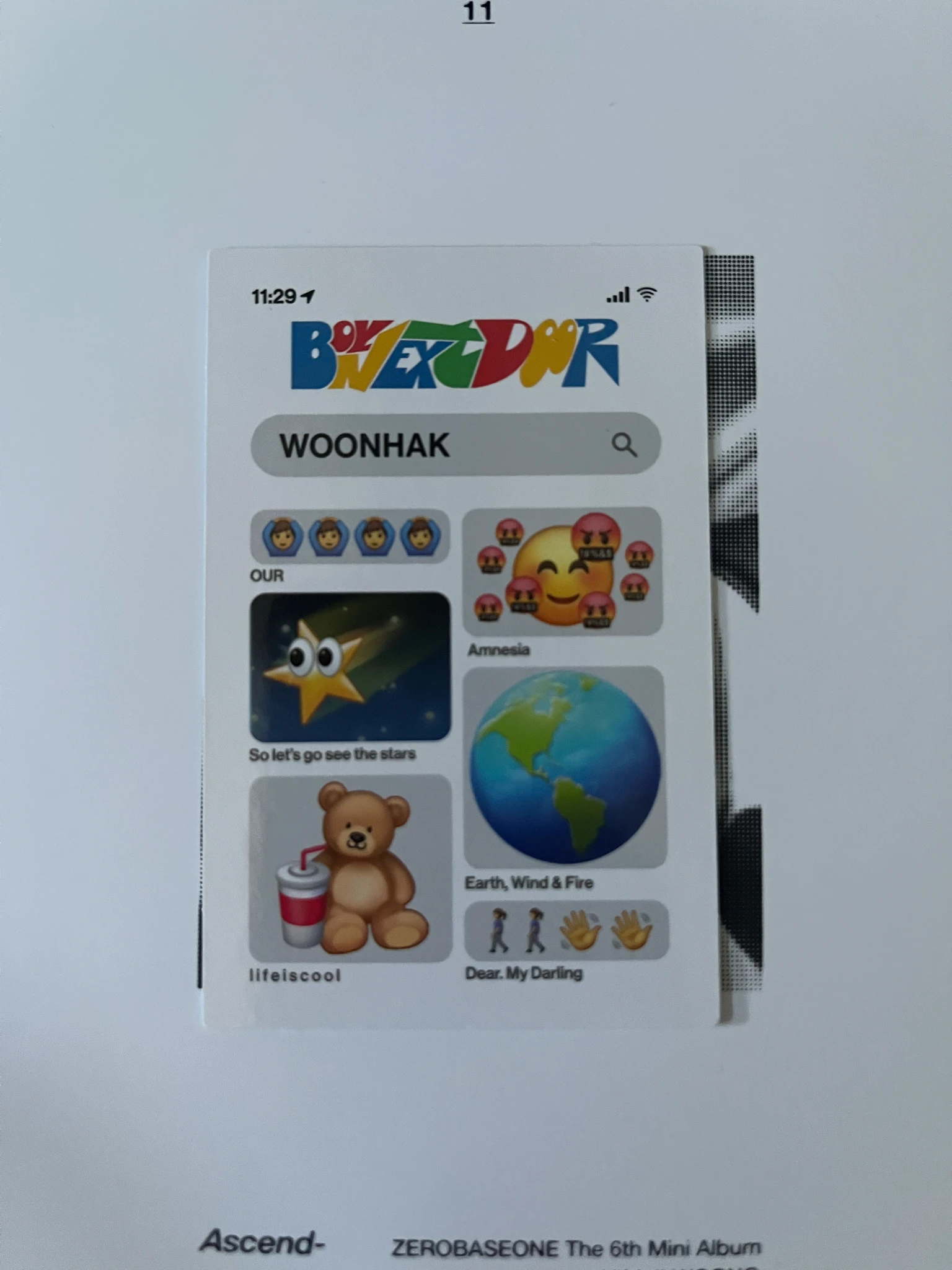 BOYNEXTDOOR Woonhak BOYNEXTDOOR - Woonhak - HOW? Album album photocard meme card listing photo 2