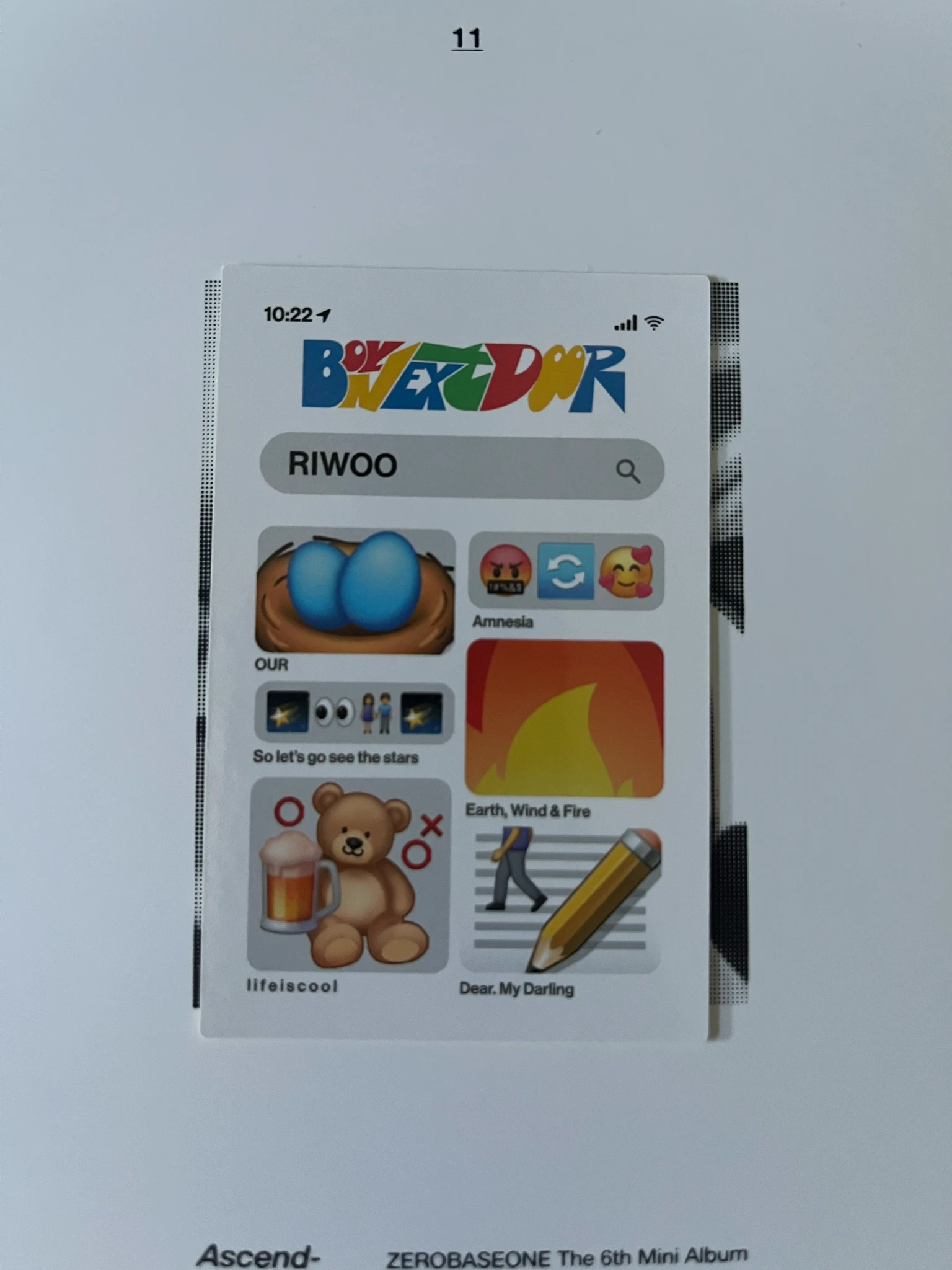 BOYNEXTDOOR Riwoo BOYNEXTDOOR - Riwoo - HOW? Album Meme card listing photo 2