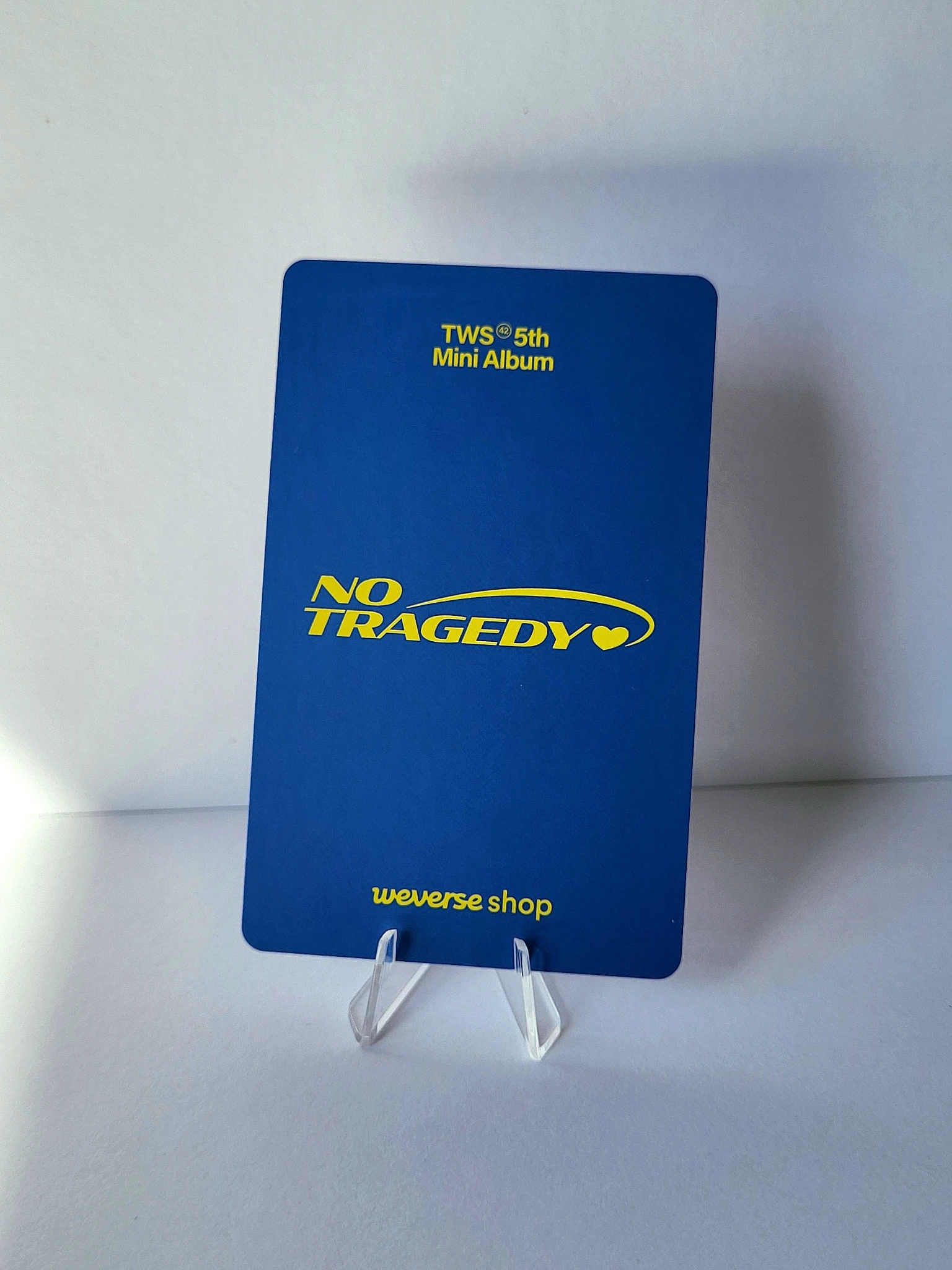 TWS Hanjin TWS - Hanjin - No Tragedy  Album compact version pob (pre-order benefit) weverse global shop (wvg) listing photo 2
