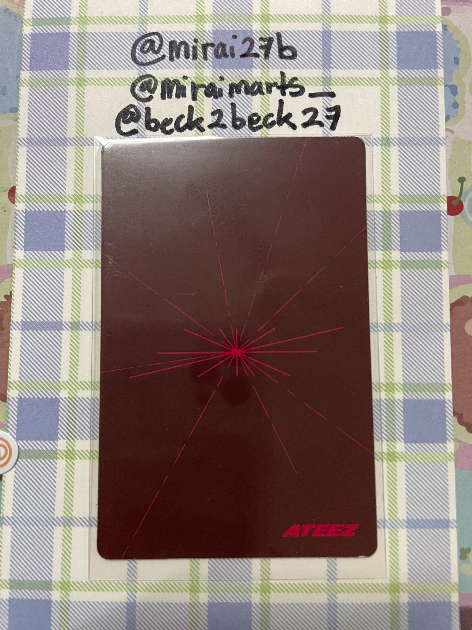 ATEEZ Yeosang ATEEZ - Yeosang - Golden Hour : Part 2 Album poca album diary version listing photo 2