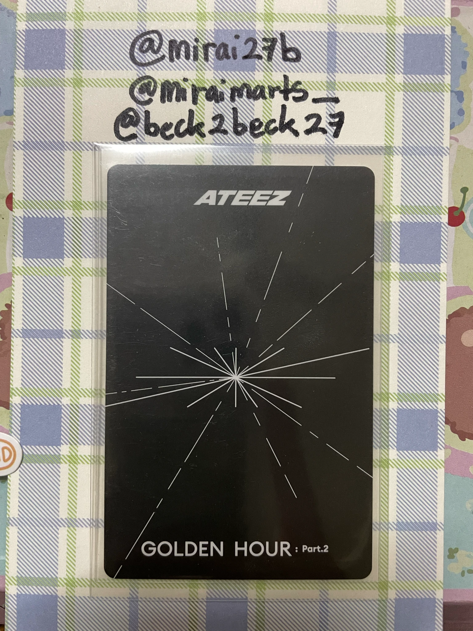 ATEEZ Yeosang ATEEZ - Yeosang - Golden Hour : Part.2 Album digipack version listing photo 2