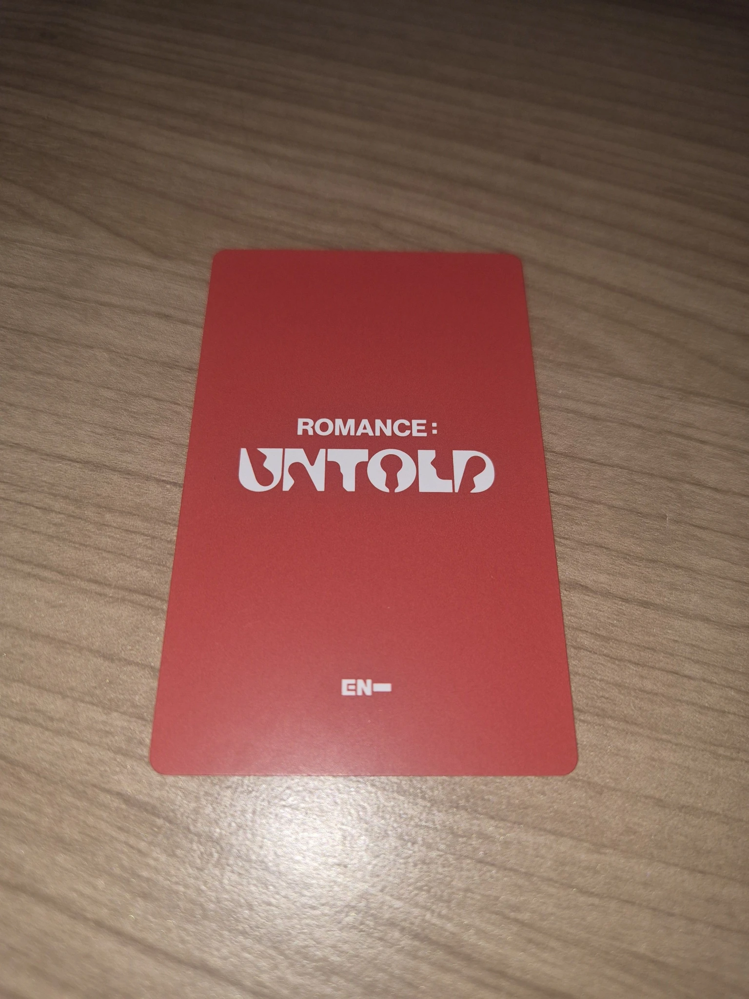 ENHYPEN Sunghoon ENHYPEN - Sunghoon - ROMANCE: UNTOLD Album weverse albums ver. listing photo 2