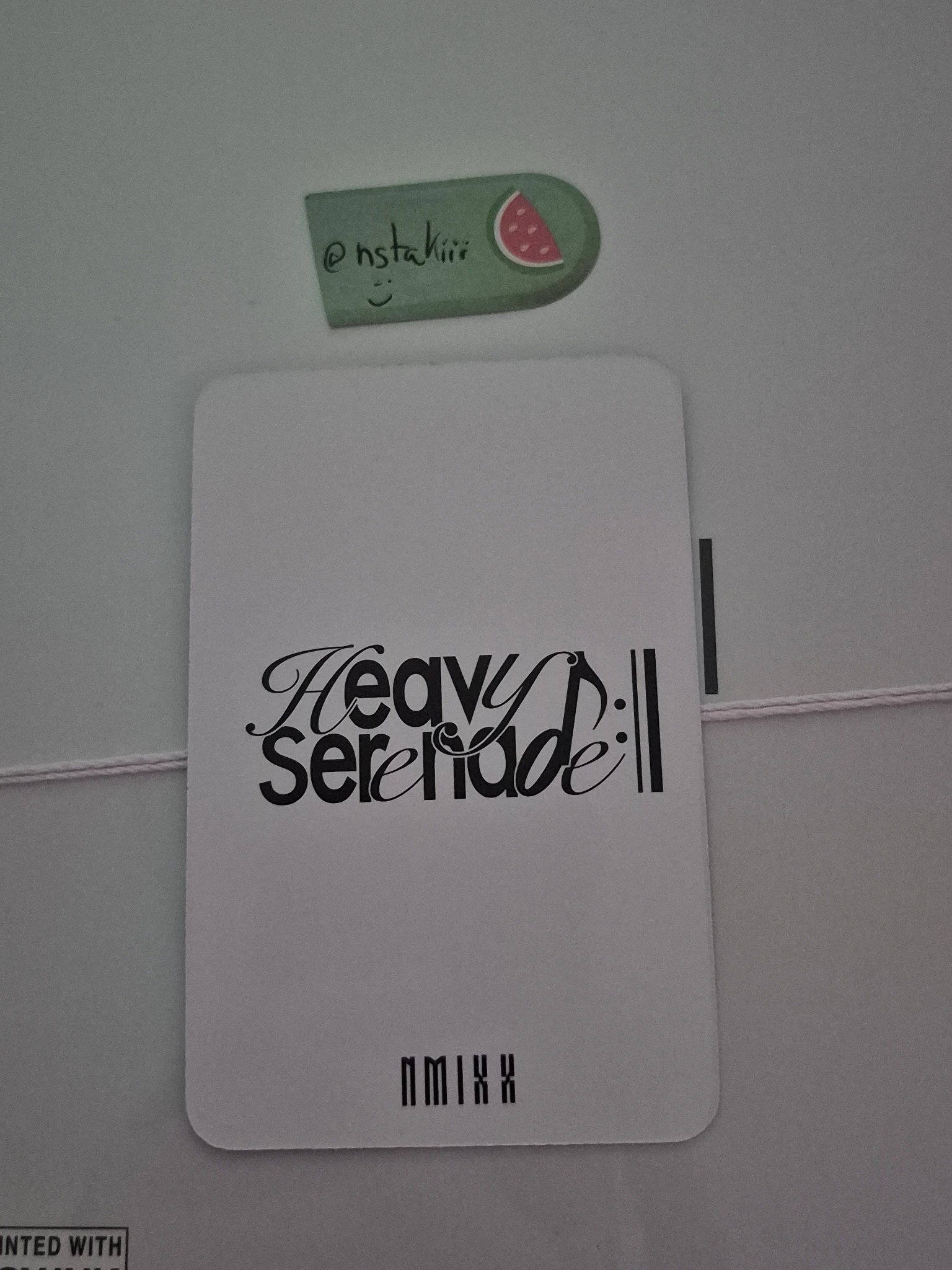 NMIXX Jiwoo NMIXX - Jiwoo - Heavy Serenade Album aladin pob (pre-order benefit) listing photo 2
