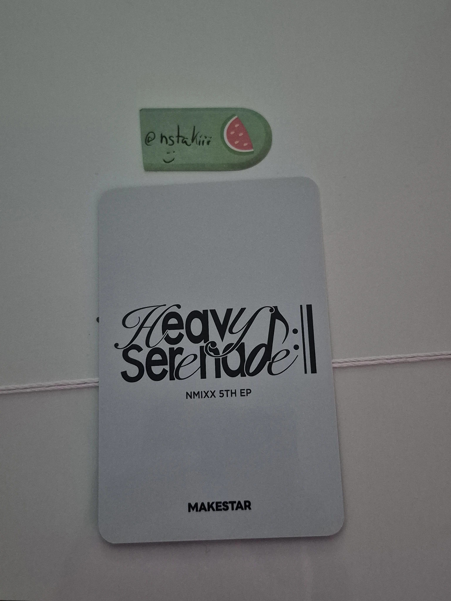 NMIXX Sullyoon NMIXX - Sullyoon - Heavy Serenade Album pob (pre-order benefit) makestar listing photo 2