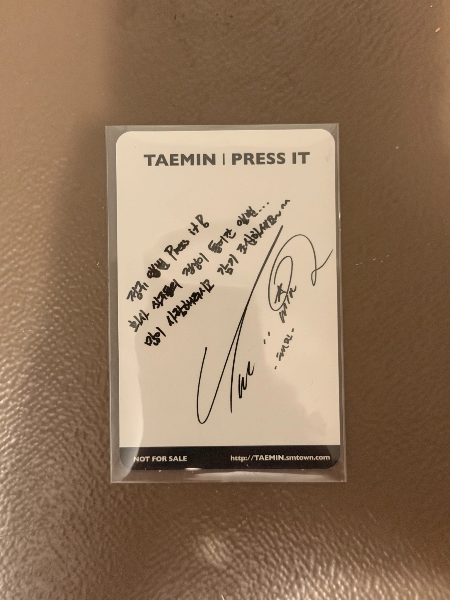 Taemin Taemin Taemin - Taemin - Press It - The 1st Album Album press it korean album album photocard listing photo 2