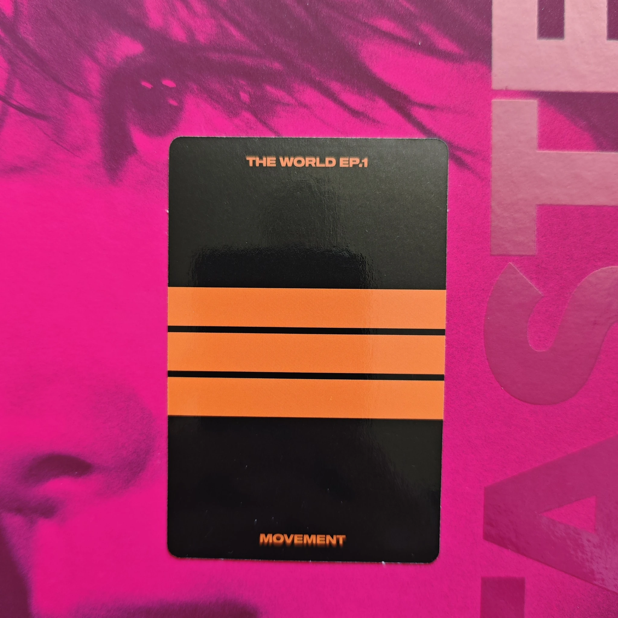 ATEEZ Wooyoung ATEEZ - Wooyoung - THE WORLD EP.1 : MOVEMENT Album album photocard Z version limited version listing photo 2