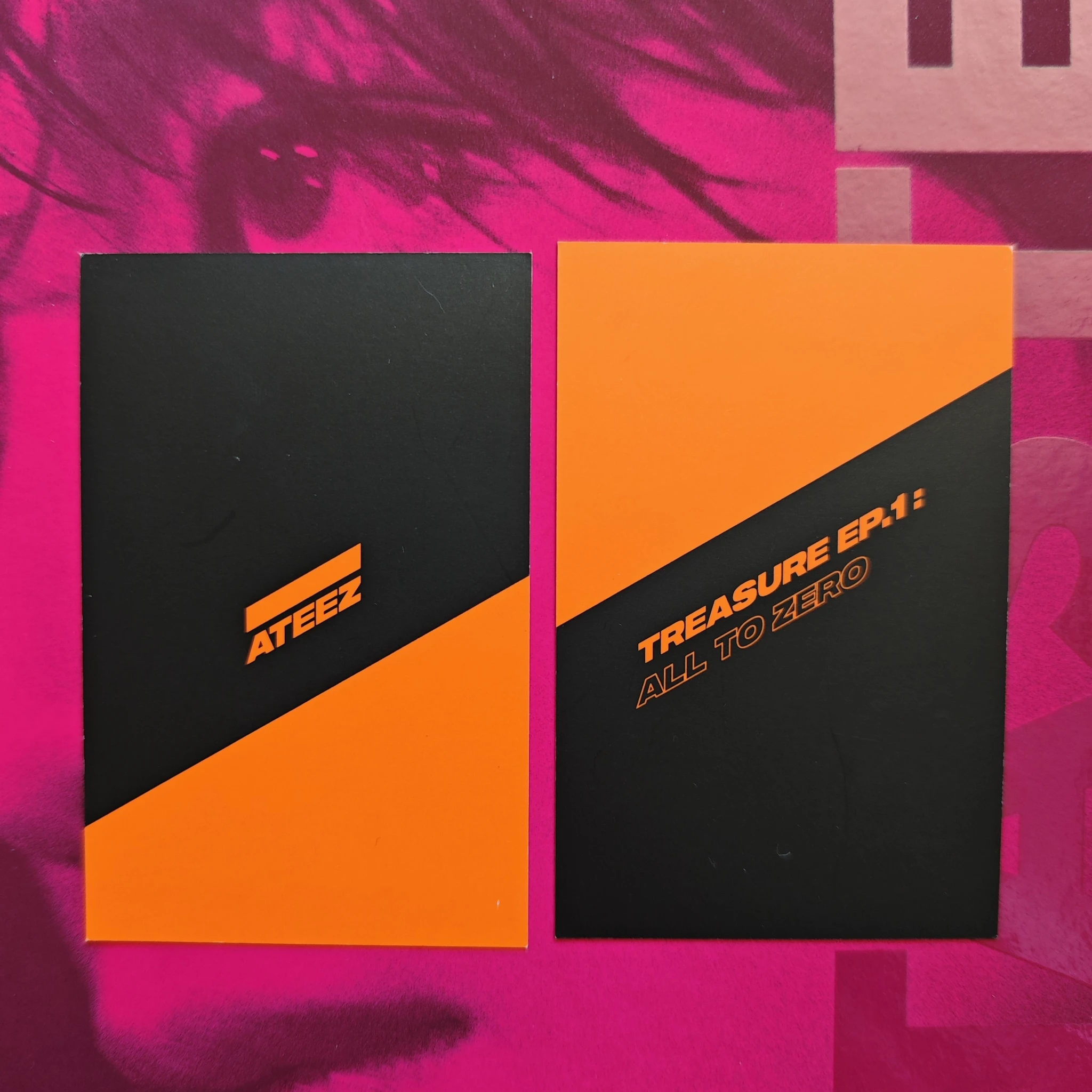 ATEEZ ATEEZ - TREASURE EP.1 : All to Zero Album album photocard listing photo 2