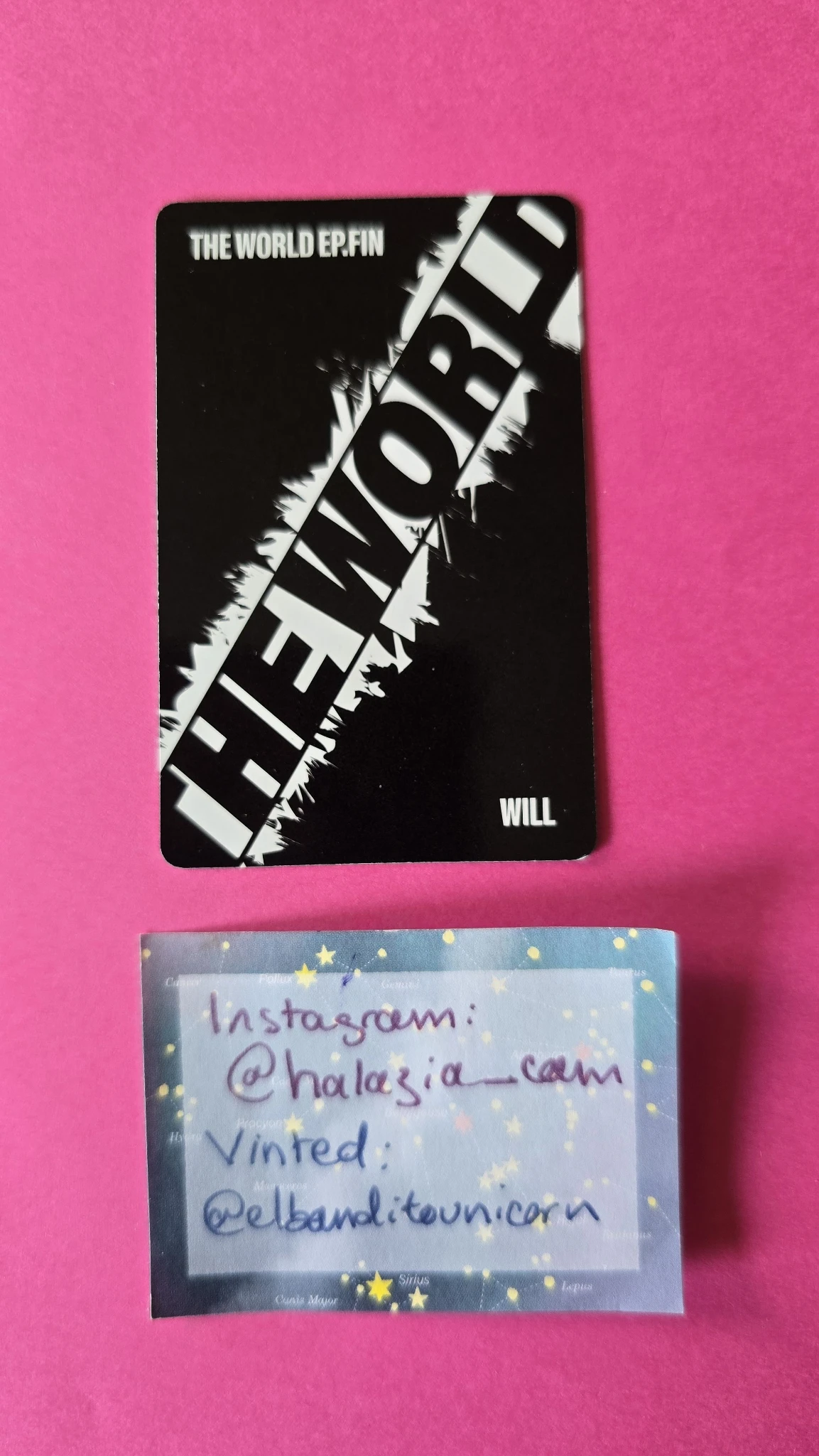 ATEEZ Hongjoong ATEEZ - Hongjoong - THE WORLD EP.FIN: WILL Album platform version album photocard listing photo 2