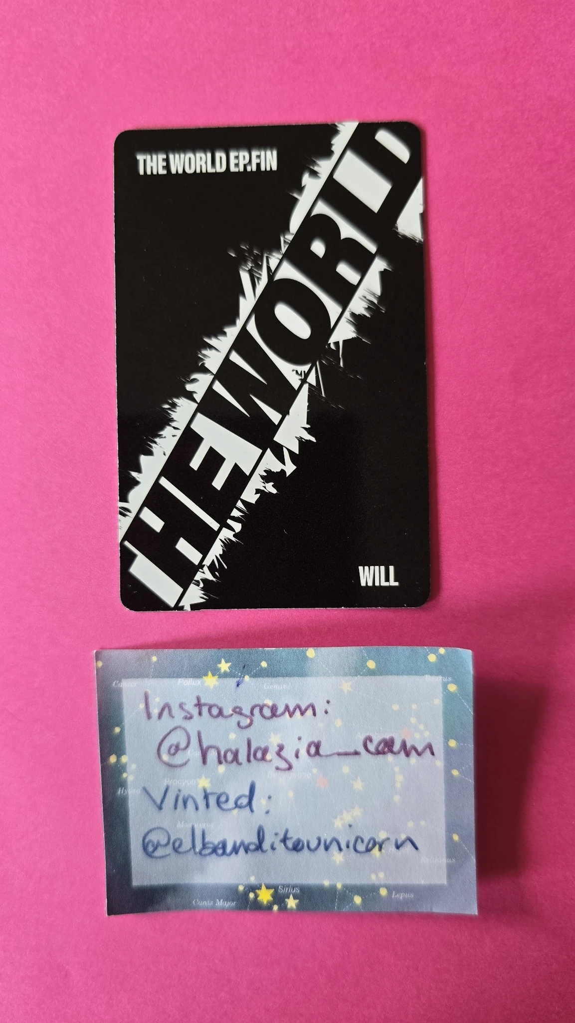 ATEEZ Yeosang ATEEZ - Yeosang - THE WORLD EP.FIN: WILL Album album photocard platform version listing photo 2