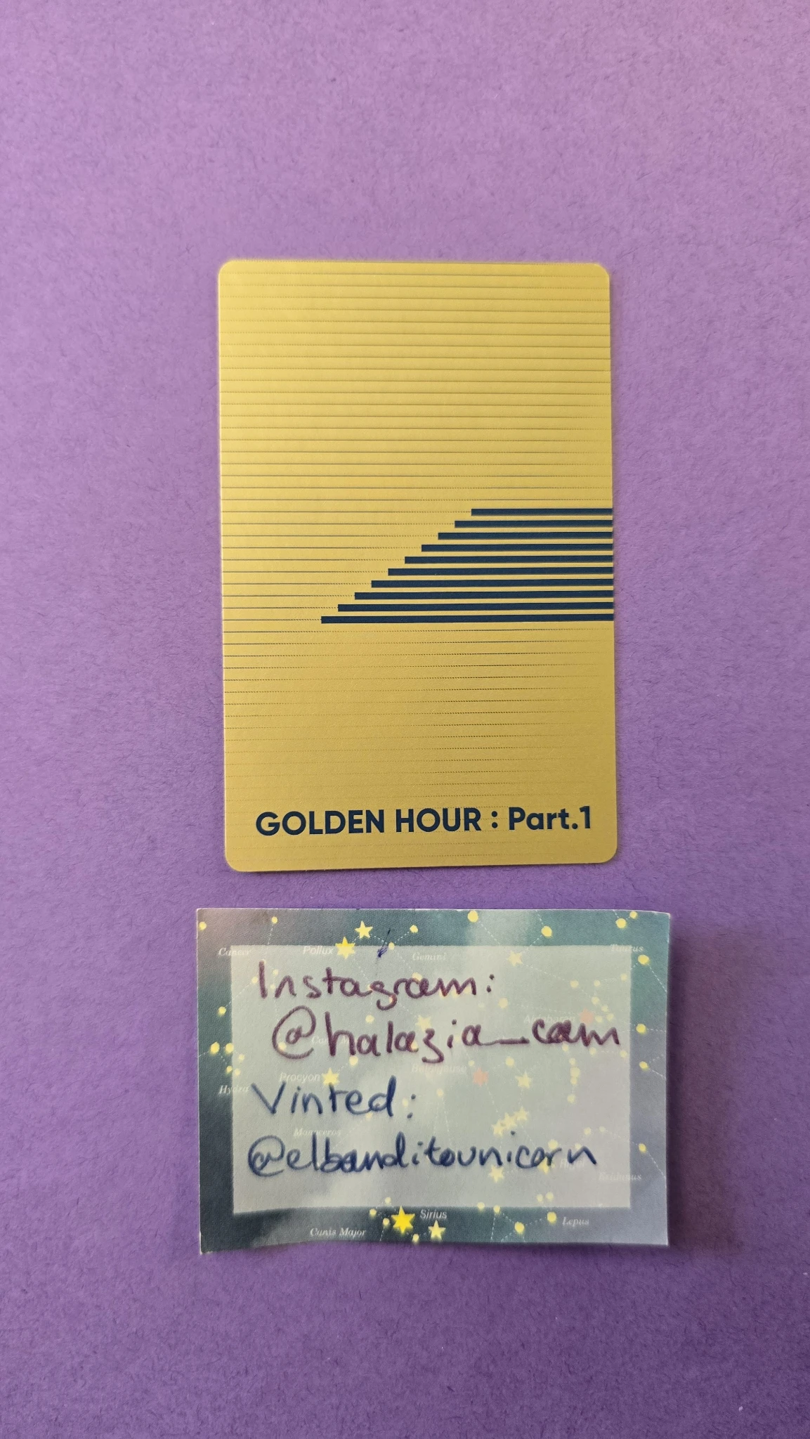 ATEEZ Seonghwa ATEEZ - Seonghwa - Golden Hour : Part.1 Album album photocard BLUE HOUR A ver. listing photo 2