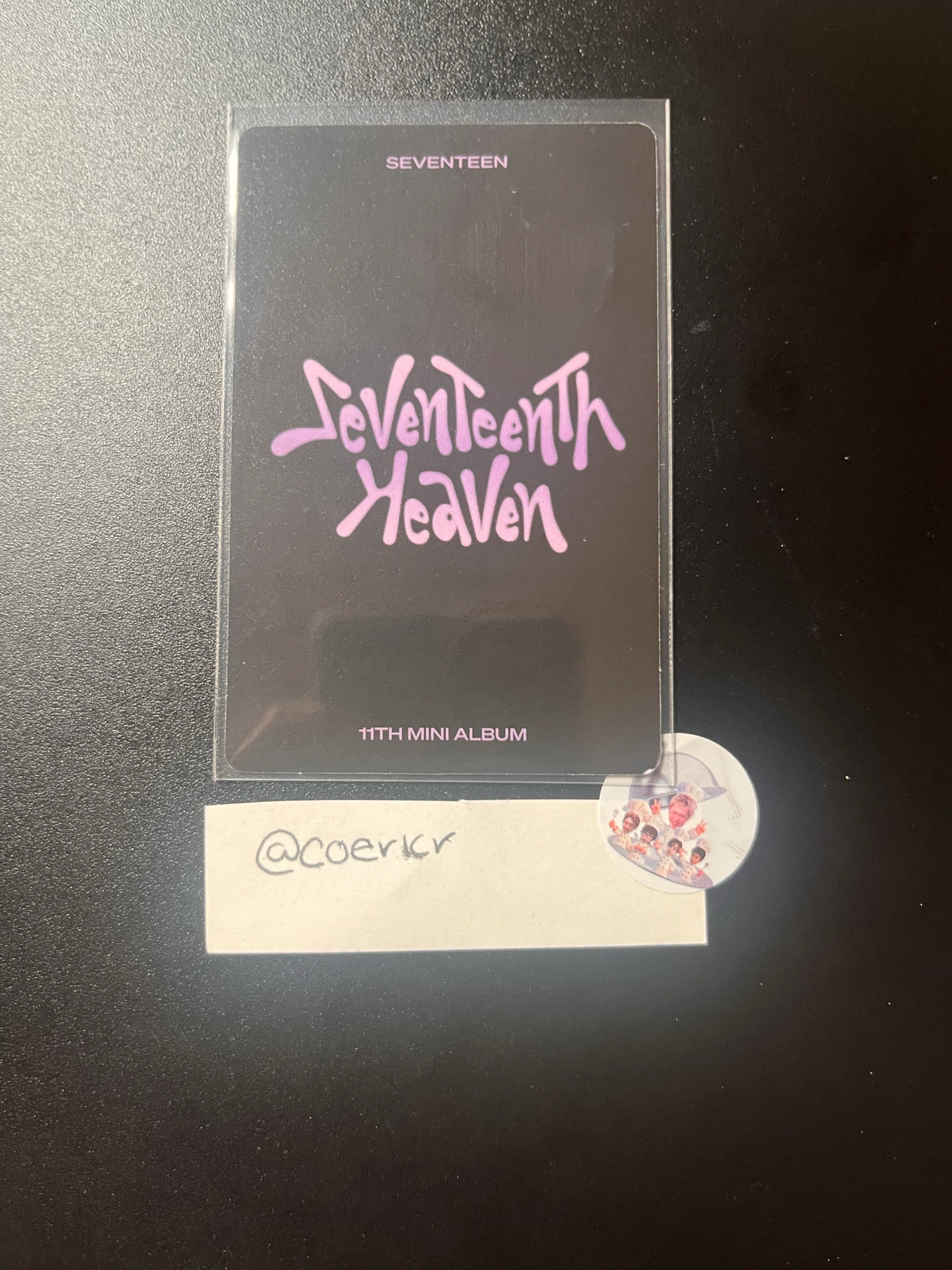 SEVENTEEN Jeonghan SEVENTEEN - Jeonghan - Seventeenth Heaven Album album photocard 10:23 PM version listing photo 2