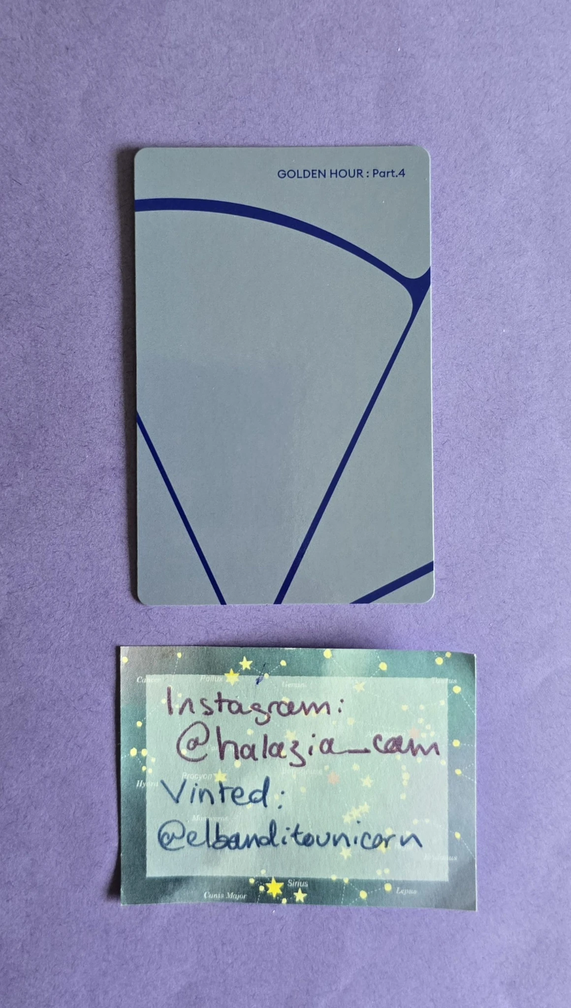 ATEEZ Yunho ATEEZ - Yunho - Golden Hour : Part.4 Album album photocard A version version 1 listing photo 2