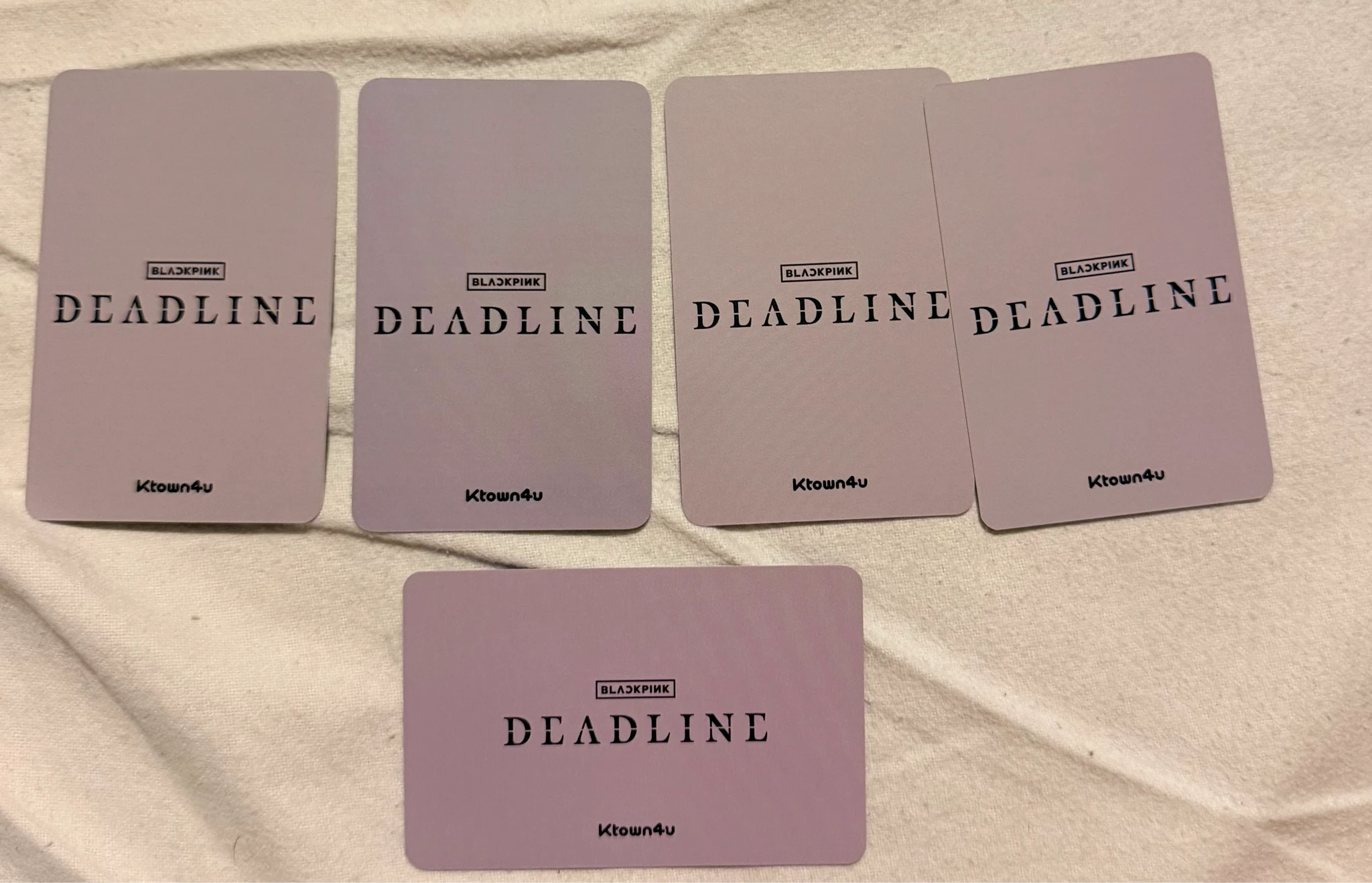 BLACKPINK Lisa BLACKPINK - Lisa - Deadline Album ktown4u pob (pre-order benefit) giveaway event listing photo 2