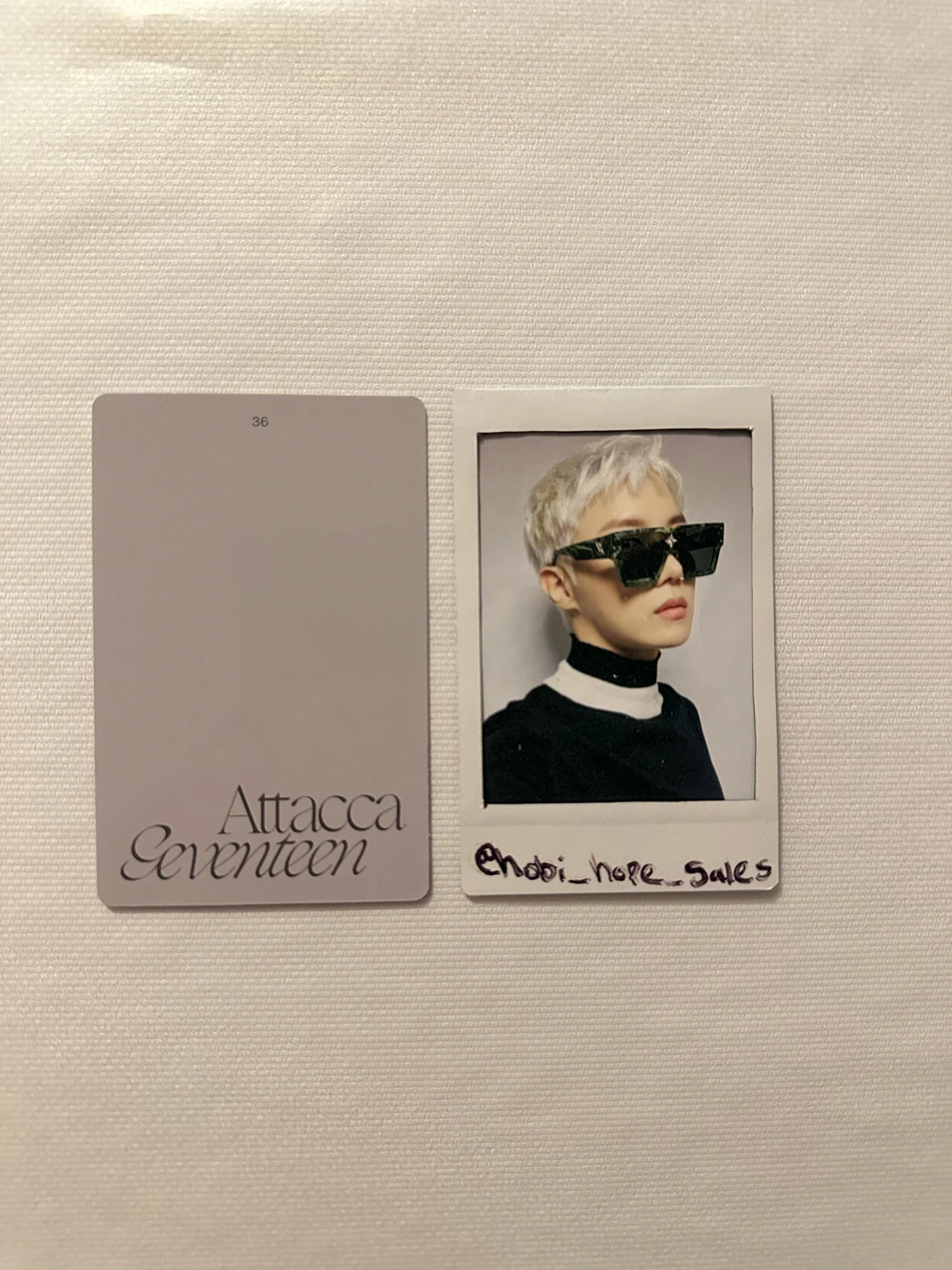 SEVENTEEN Hoshi SEVENTEEN - Hoshi - Attacca Album album photocard listing photo 2
