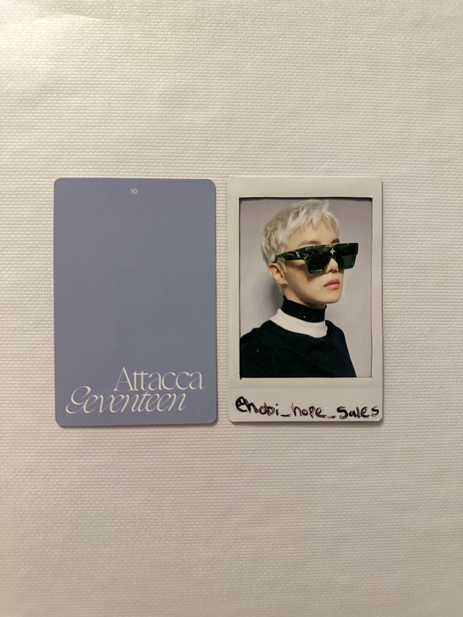 SEVENTEEN Hoshi SEVENTEEN - Hoshi - Attacca Album album photocard listing photo 2