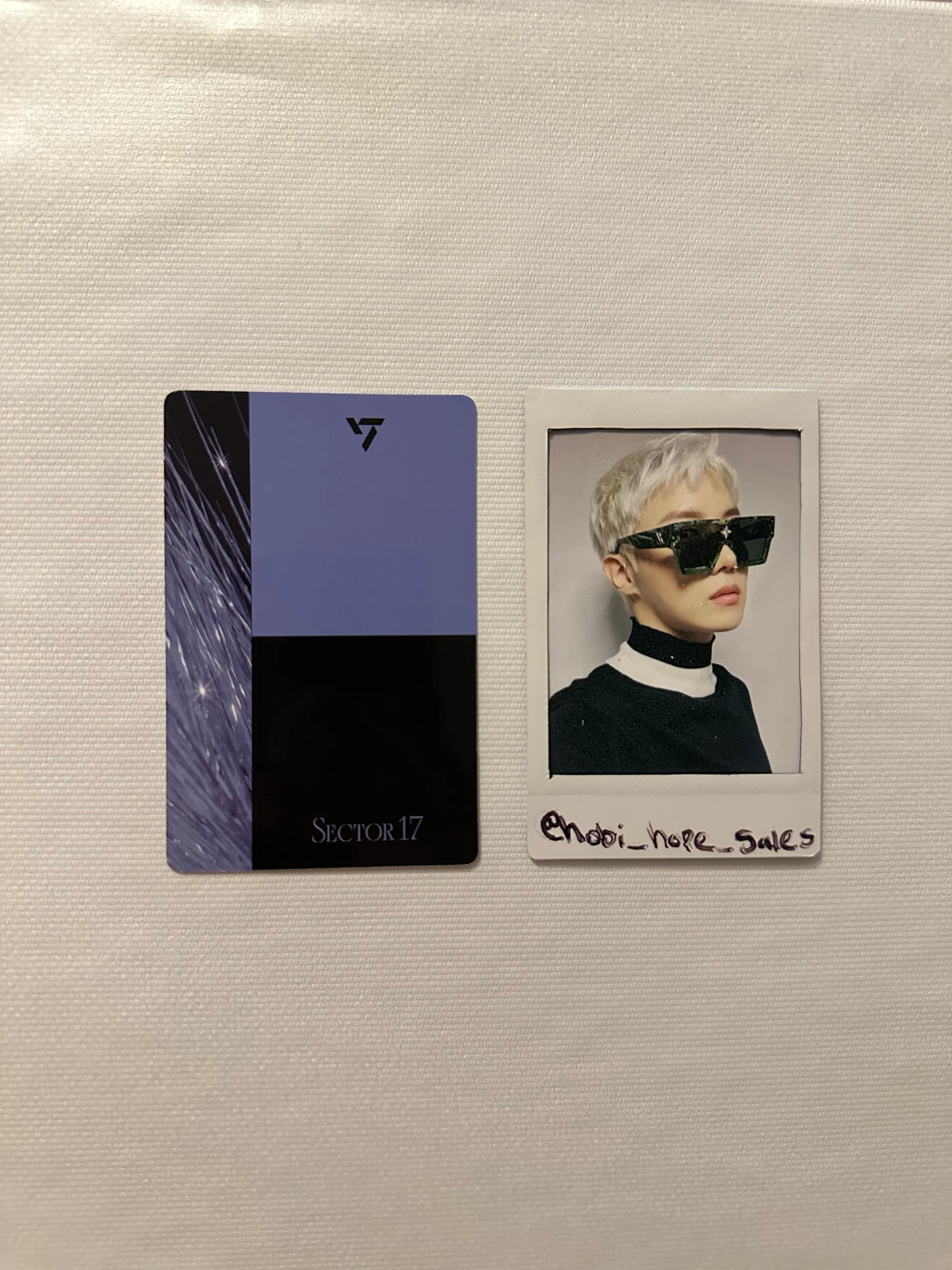SEVENTEEN Hoshi SEVENTEEN - Hoshi - SECTOR 17 Album album photocard new heights ver. listing photo 2