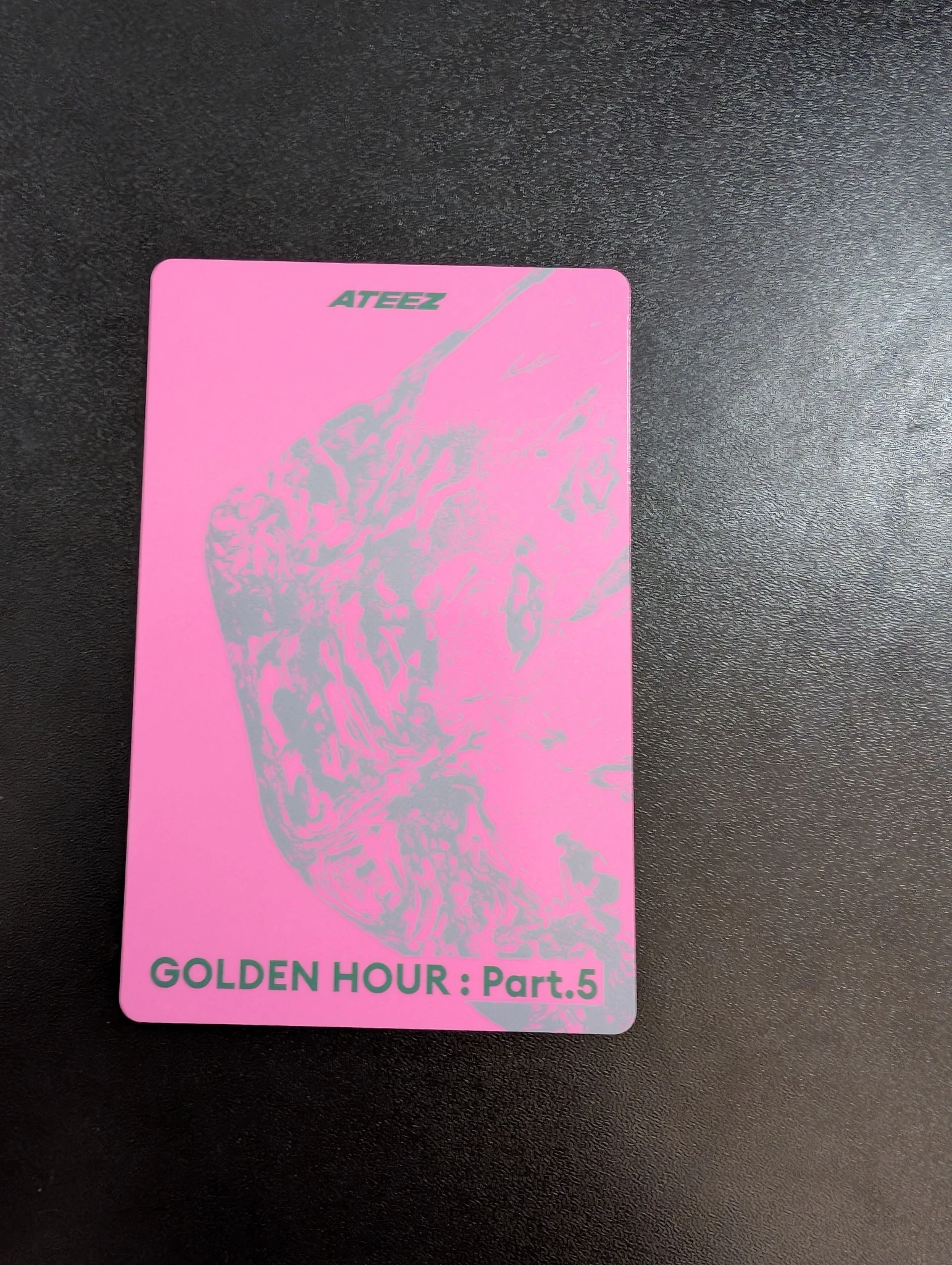 ATEEZ Hongjoong ATEEZ - Hongjoong - GOLDEN HOUR : Part.5 Album A version version 1 album photocard listing photo 2