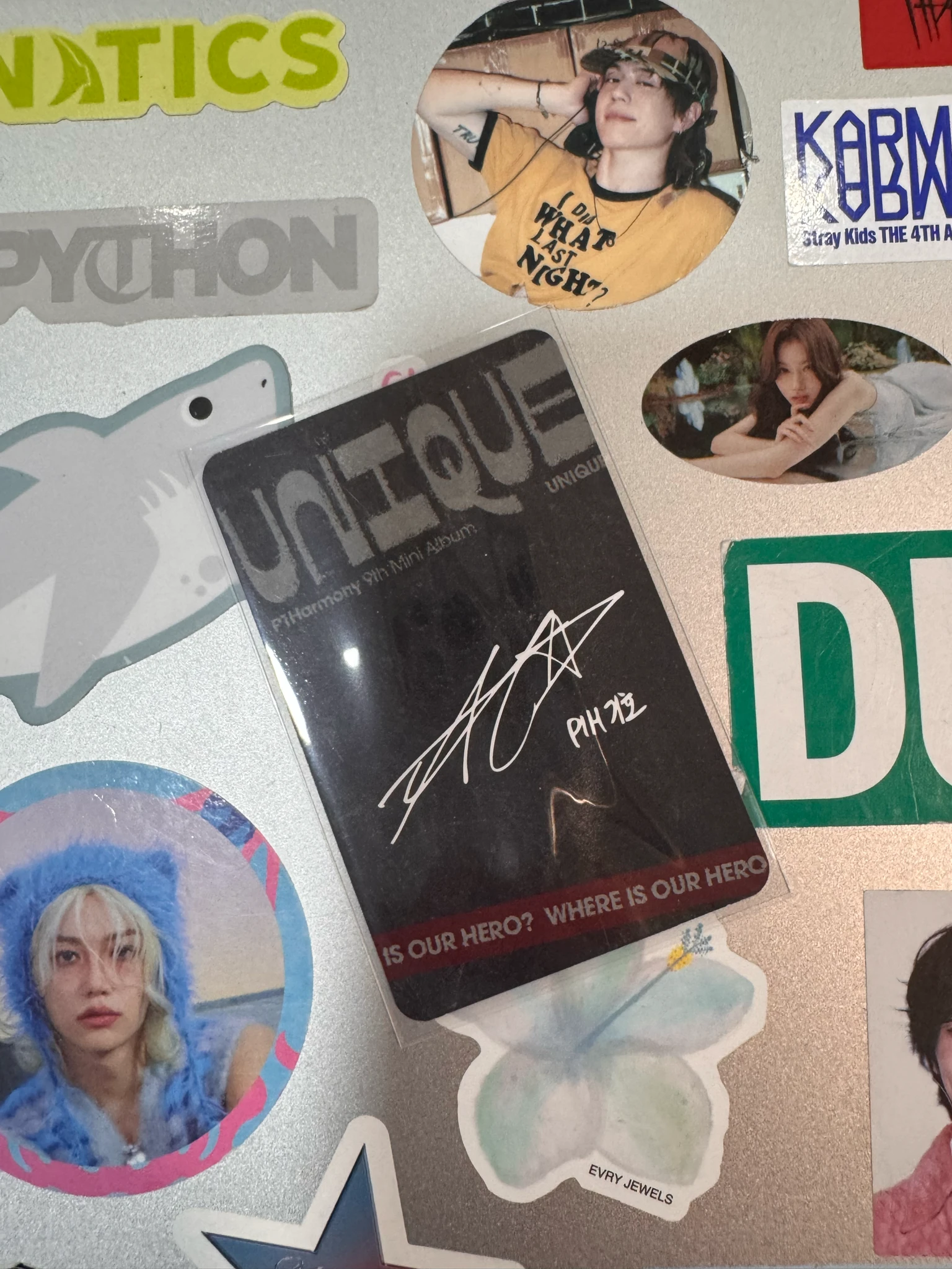 P1Harmony Keeho P1Harmony - Keeho - UNIQUE Album compact version album photocard listing photo 2