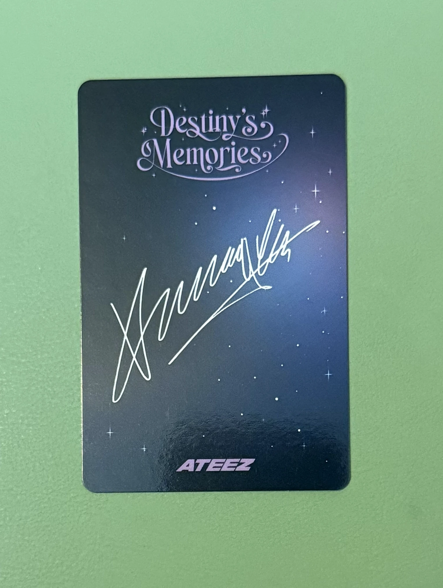 ATEEZ Yeosang ATEEZ - Yeosang - Destiny's Memories Exhibition Other trading card listing photo 2