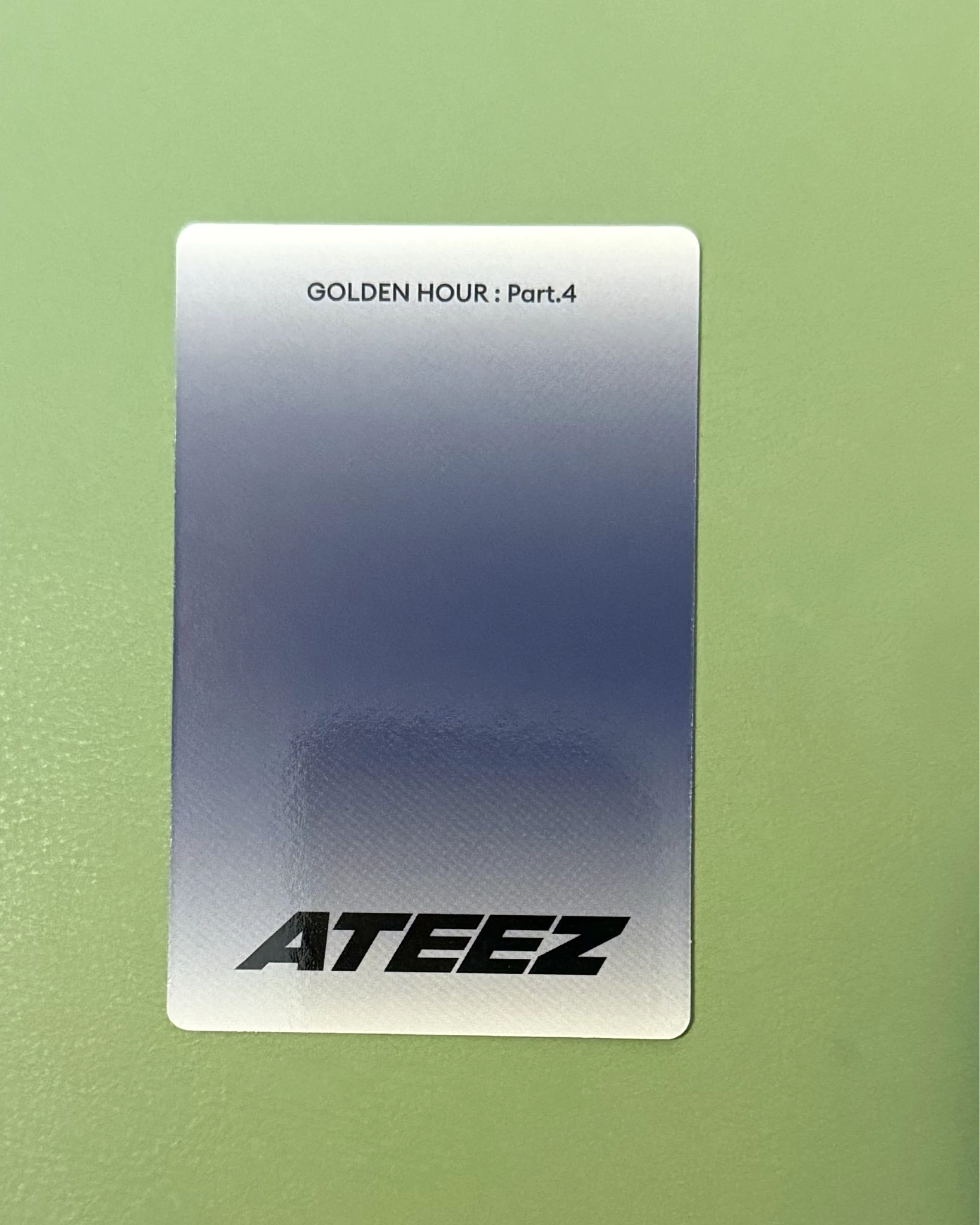 ATEEZ Yeosang ATEEZ - Yeosang - Golden Hour : Part.4 Album album photocard poca album listing photo 2