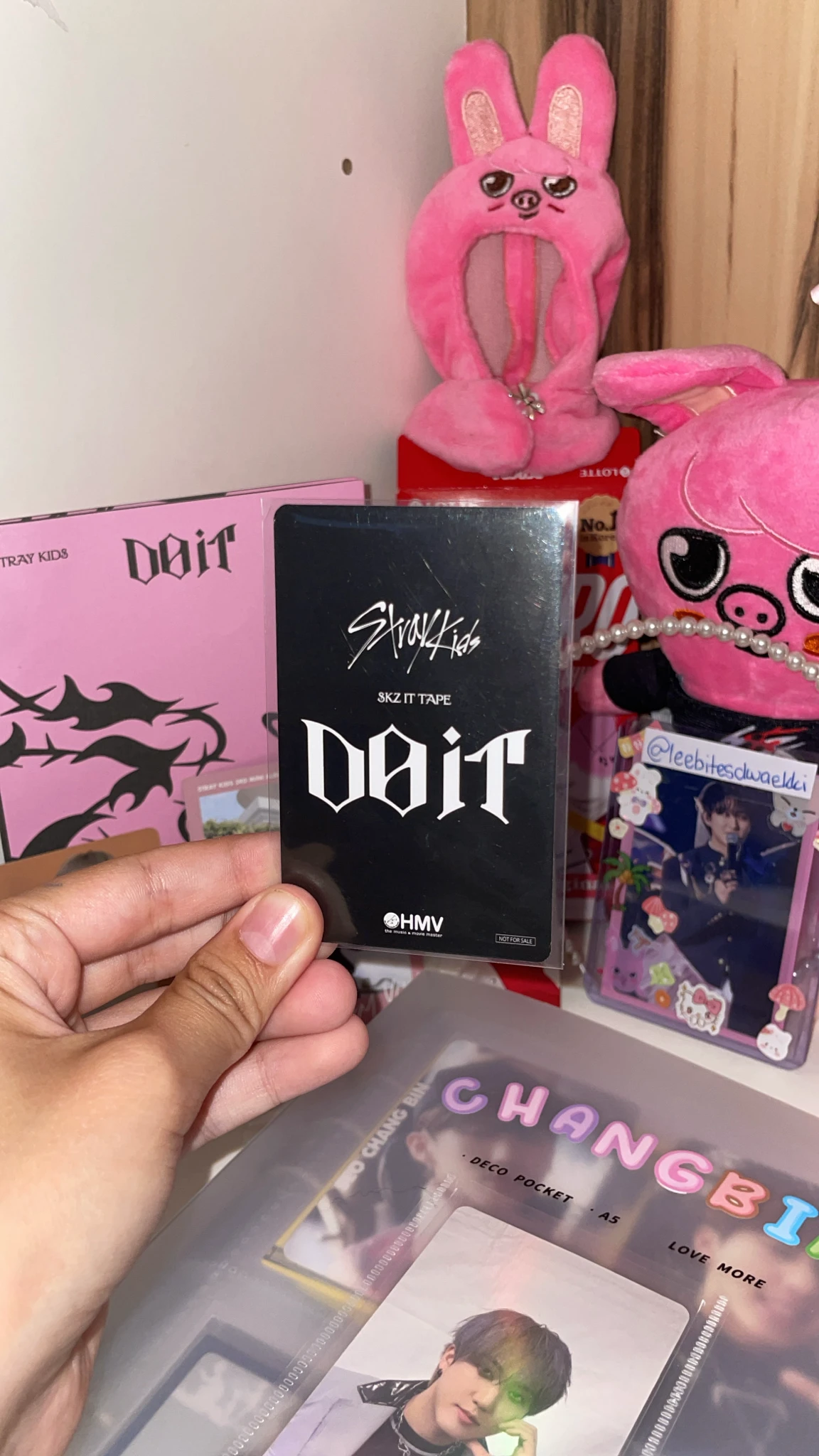Stray Kids Changbin Stray Kids - Changbin - Do It Album hmv lucky draw A version listing photo 2