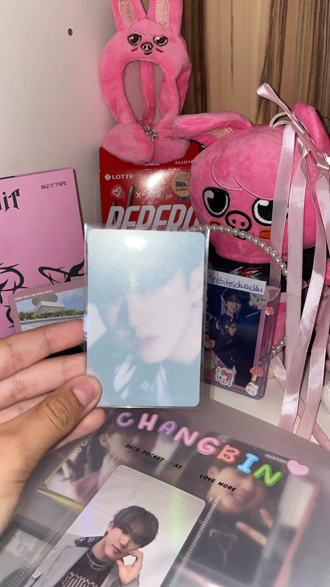 Stray Kids Changbin Stray Kids - Changbin - Social Path Album pob (pre-order benefit) tower records japan transparent/translucent listing photo 2