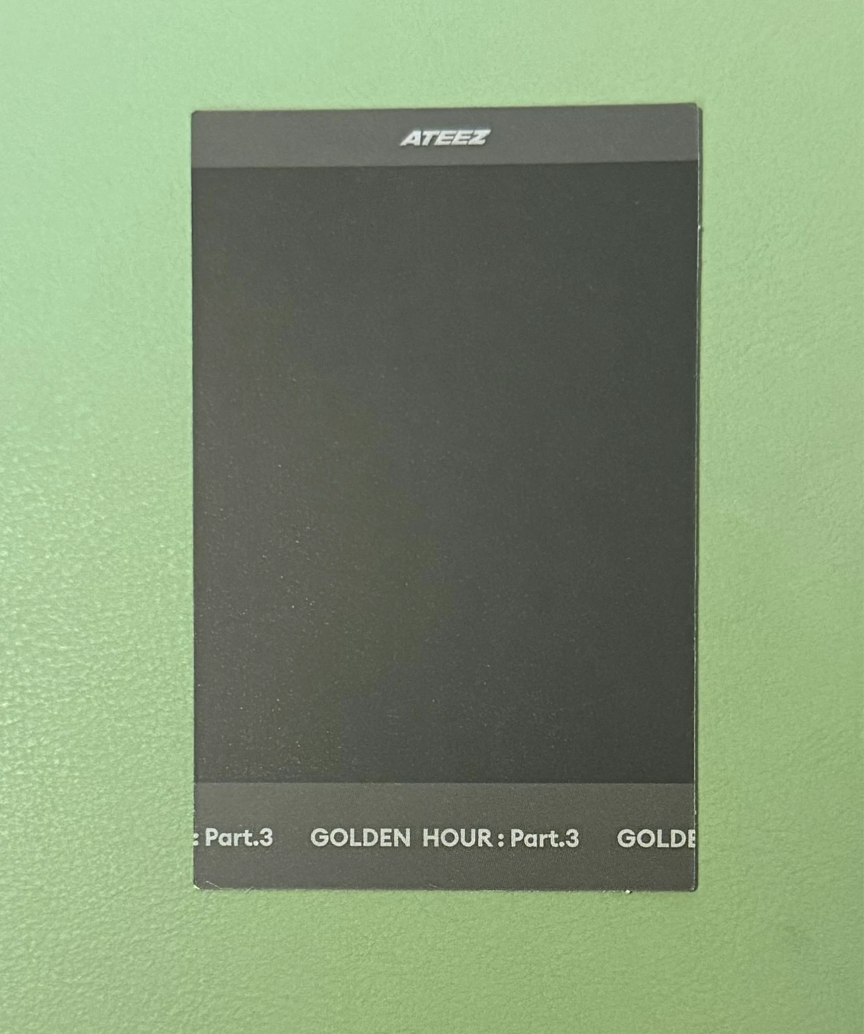 ATEEZ San ATEEZ - San - Golden Hour : Part.3 Album poca album polaroid listing photo 2