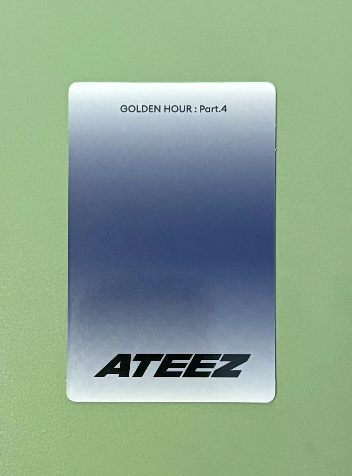 ATEEZ Mingi ATEEZ - Mingi - Golden Hour : Part.4 Album poca album A version listing photo 2