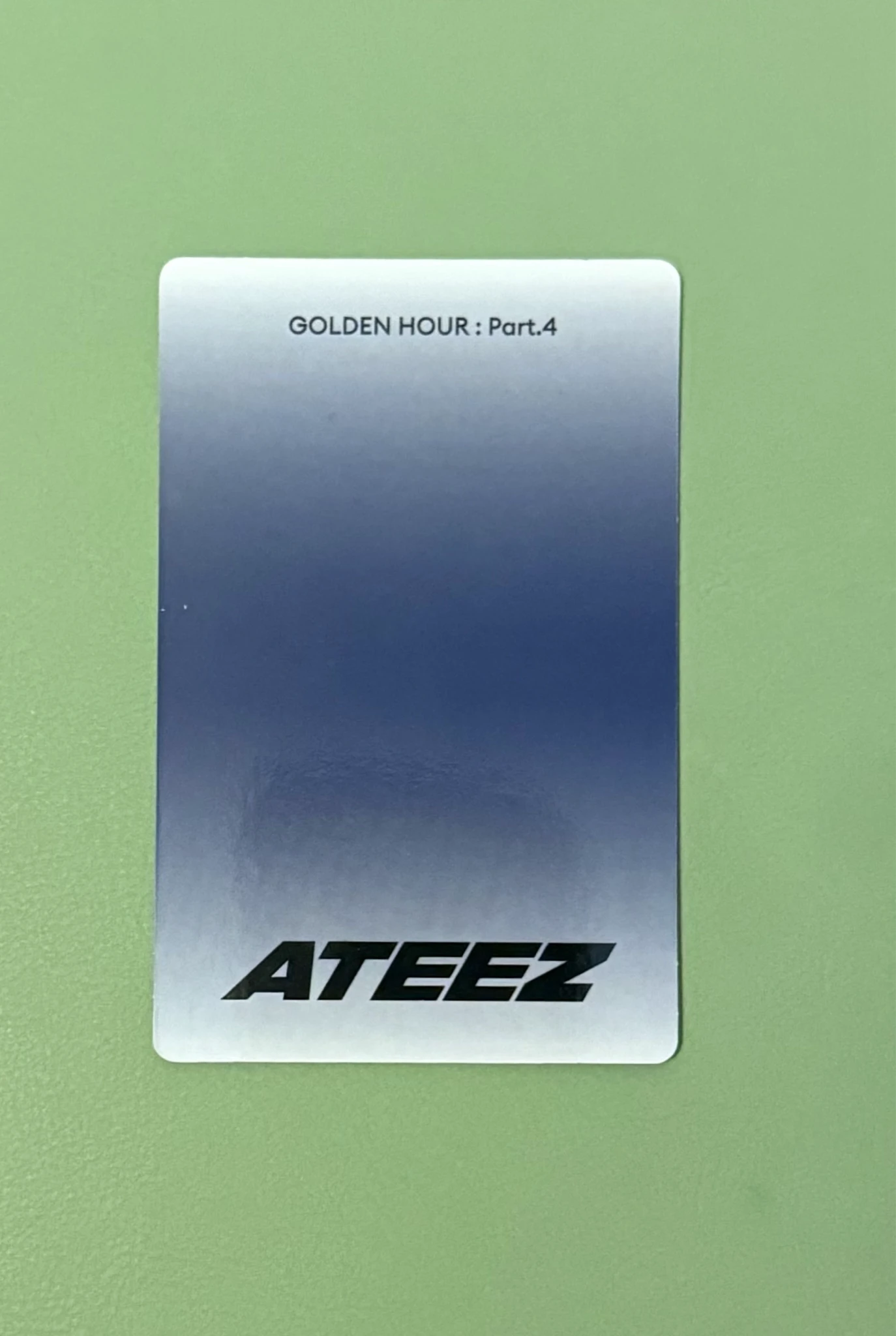 ATEEZ Mingi ATEEZ - Mingi - Golden Hour : Part.4 Album album photocard poca album listing photo 2