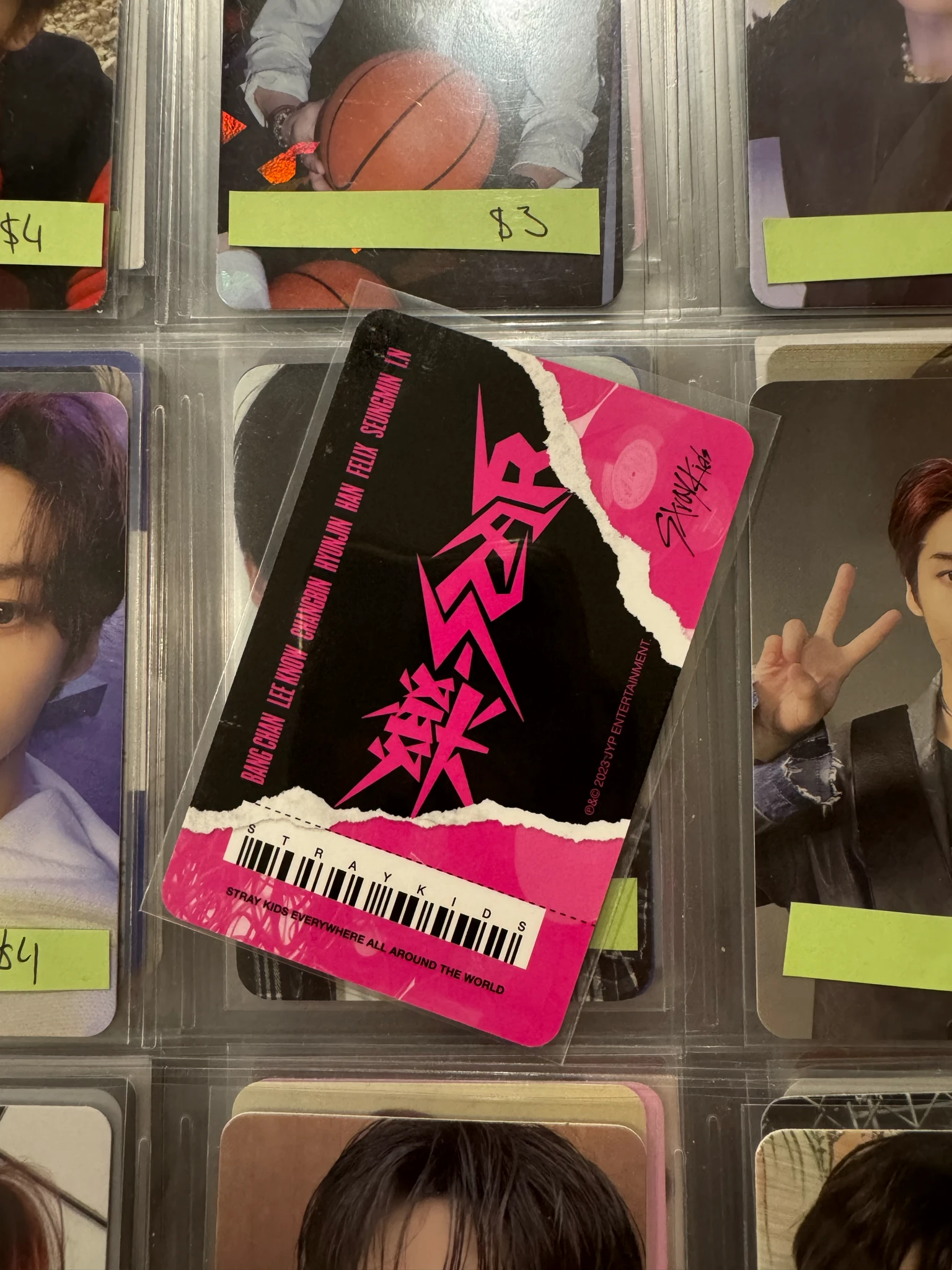 Stray Kids Lee Know Stray Kids - Lee Know - Rock-Star Album album photocard concept version listing photo 2