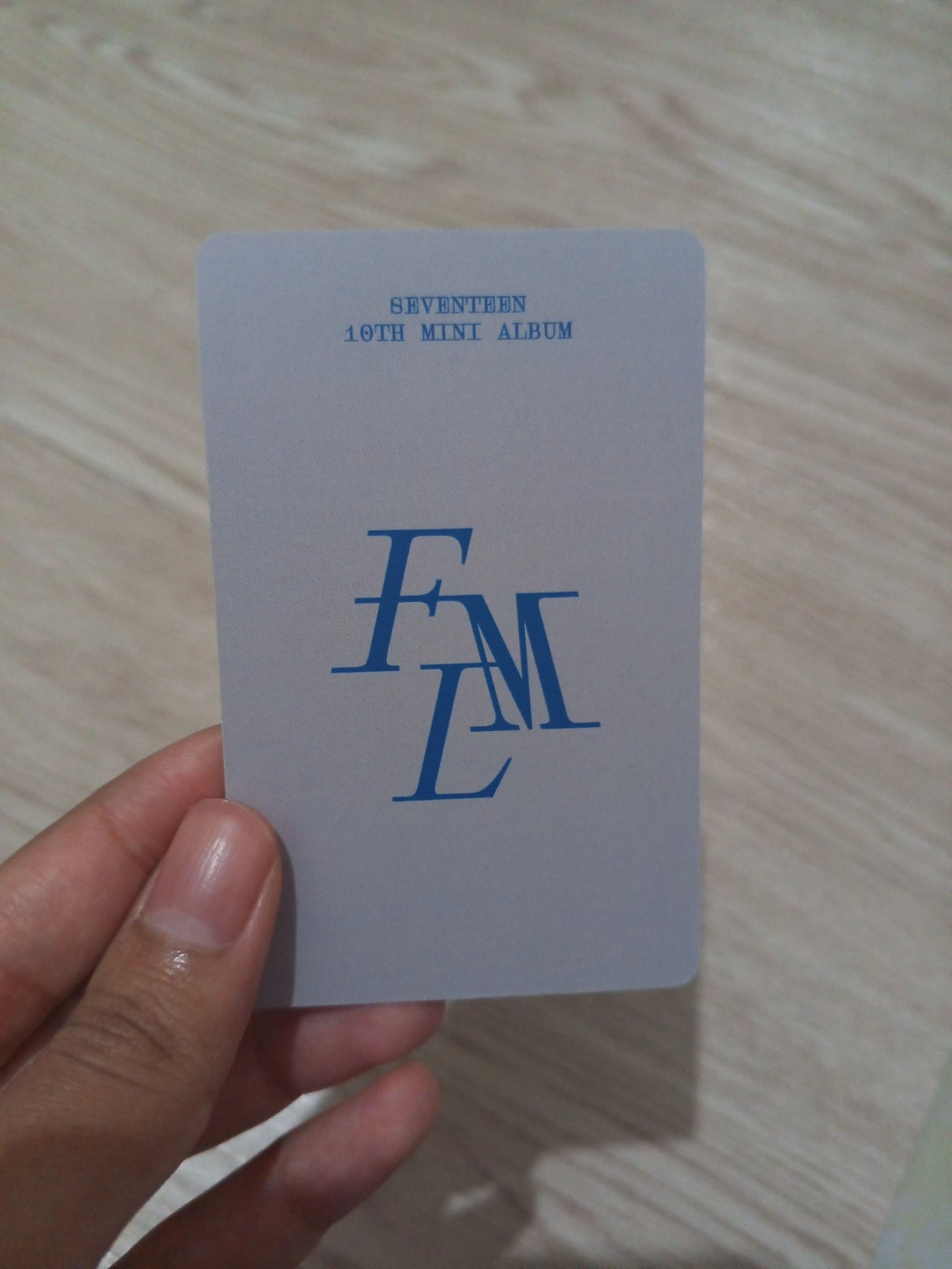 SEVENTEEN Wonwoo SEVENTEEN - Wonwoo - FML Album pob (pre-order benefit) weverse global shop (wvg) aladin standard version regular version listing photo 2