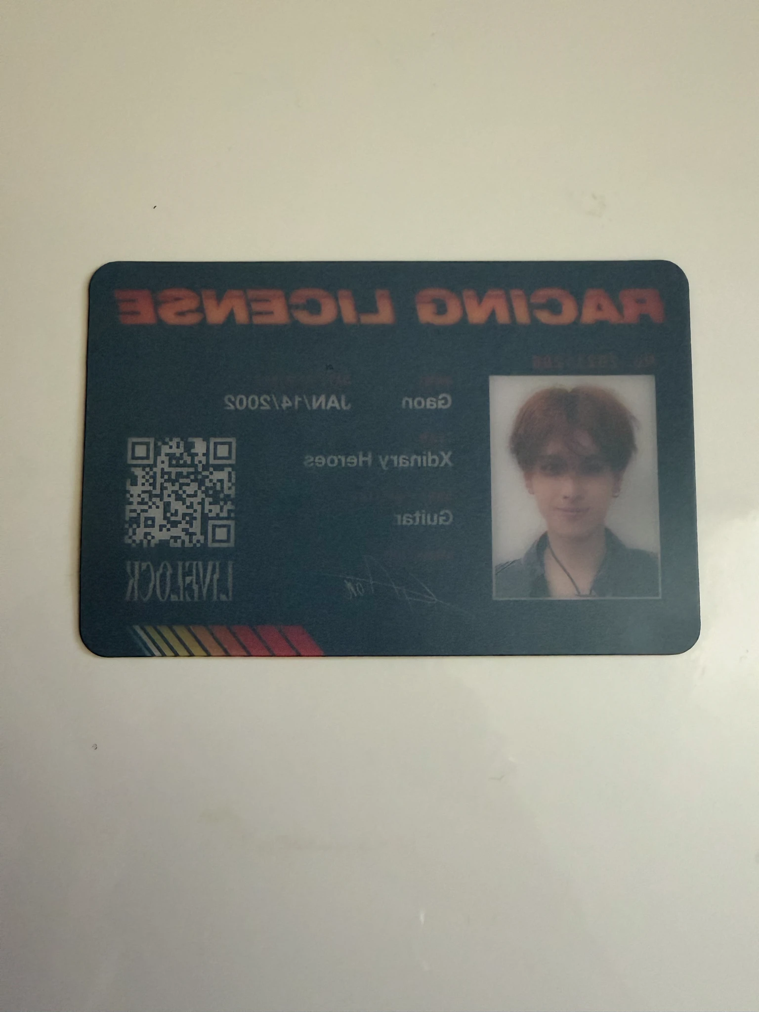Xdinary Heroes Gaon Xdinary Heroes - Livelock Album credential card album photocard random photocard listing photo 2