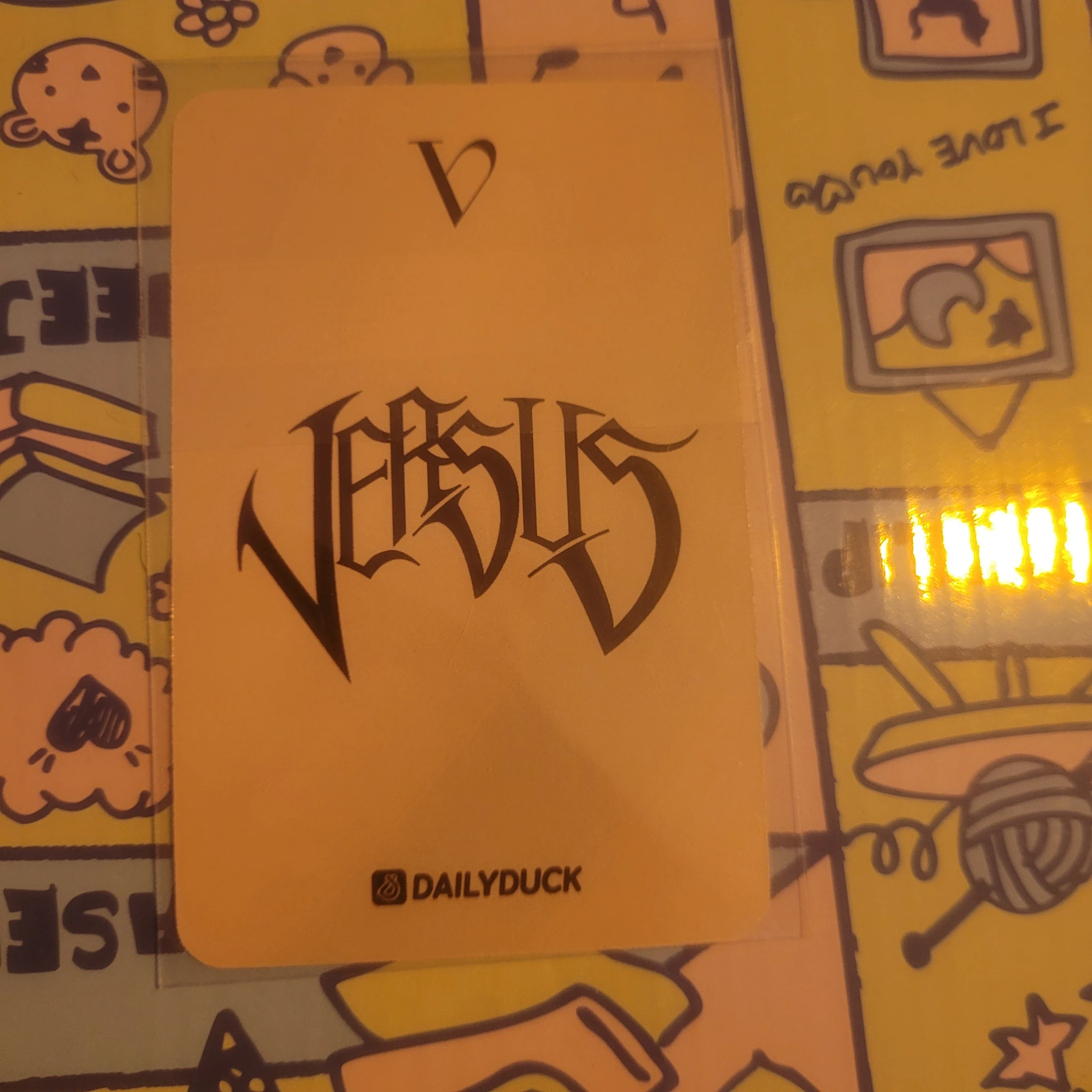 VIVIZ Eunha VIVIZ - Eunha - VERSUS Album daily duck fansign round 3 listing photo 2
