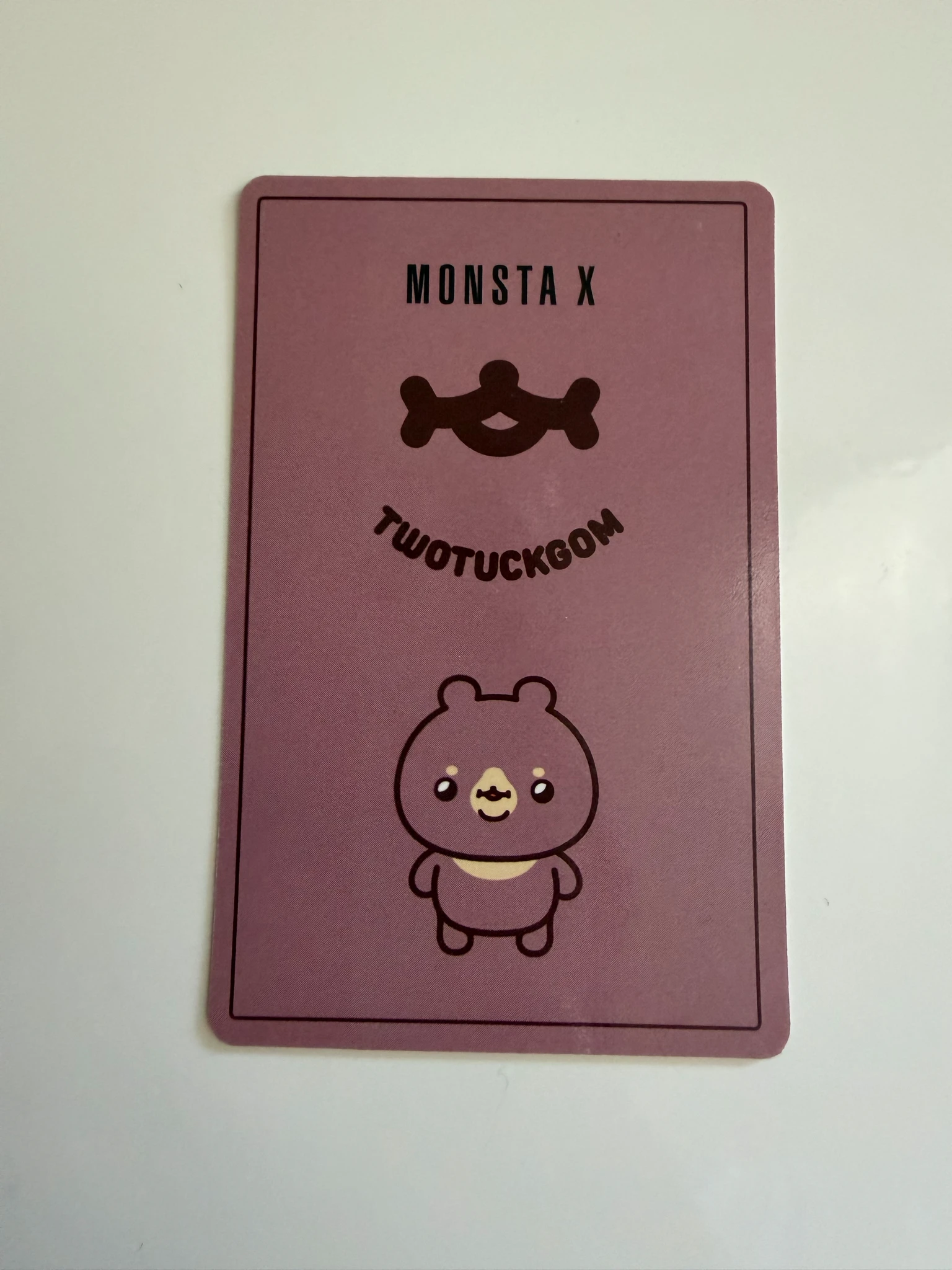 MONSTA X I.M MONSTA X - I.M - TWOTUCKGOM [Official MD] Other brand collaboration listing photo 2